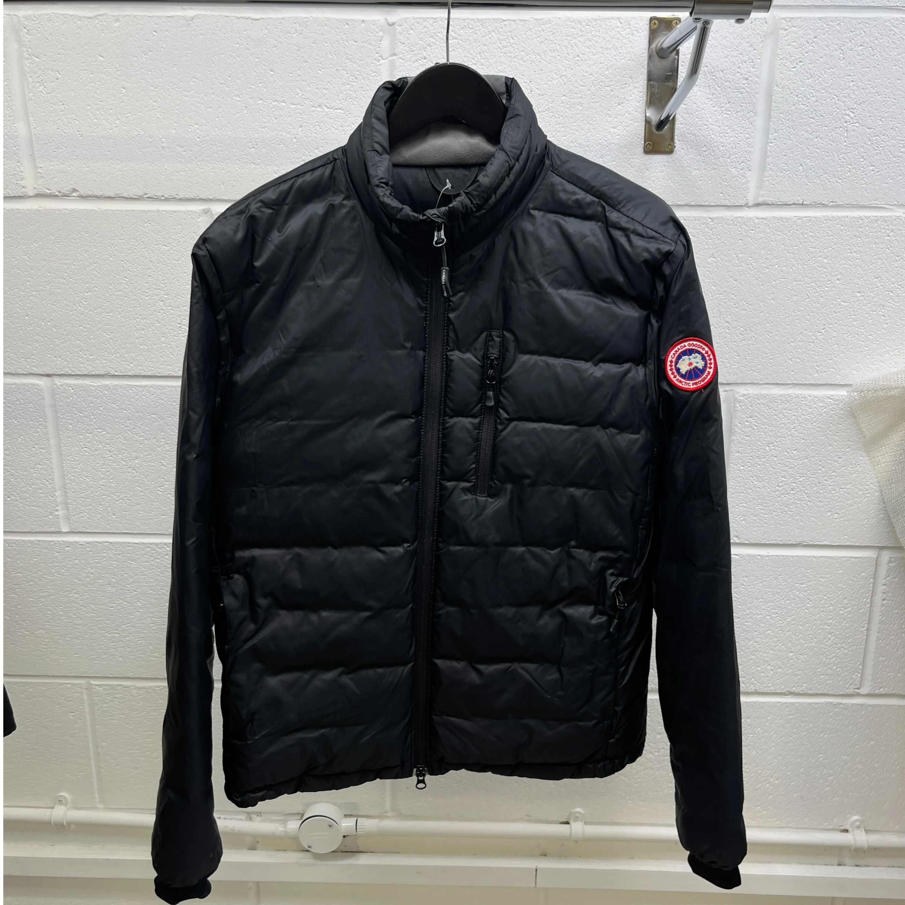 Men's Lodge Down Jacket Black Size S - Image 8