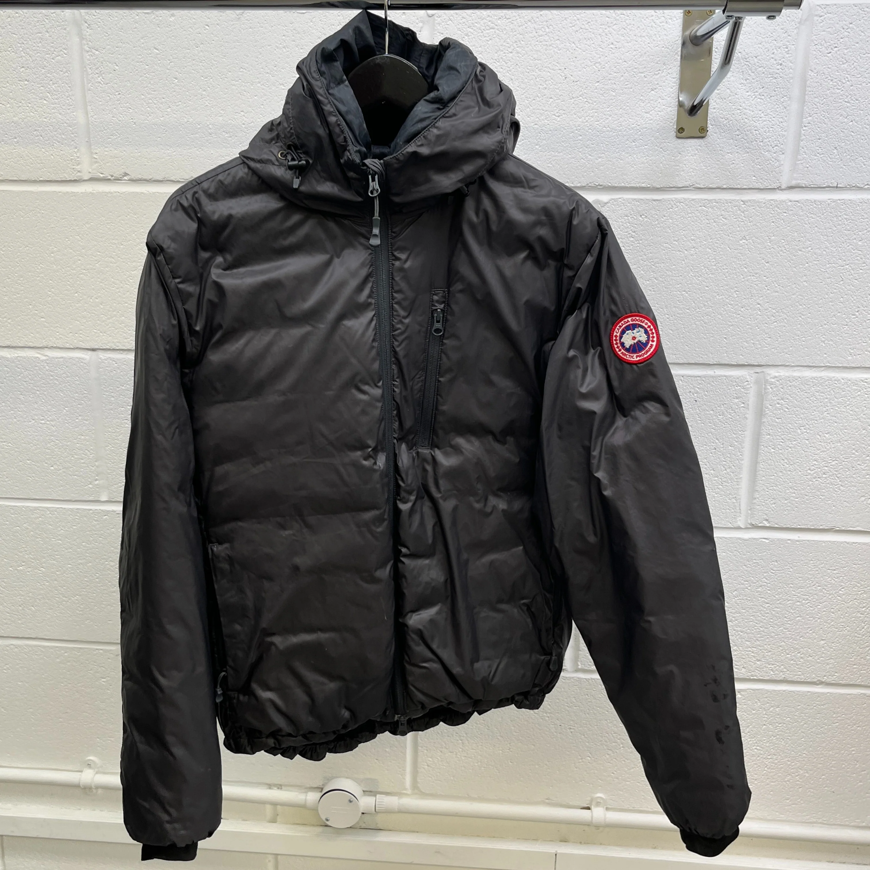 Men's Lodge Down Jacket Black Size S - Image 8