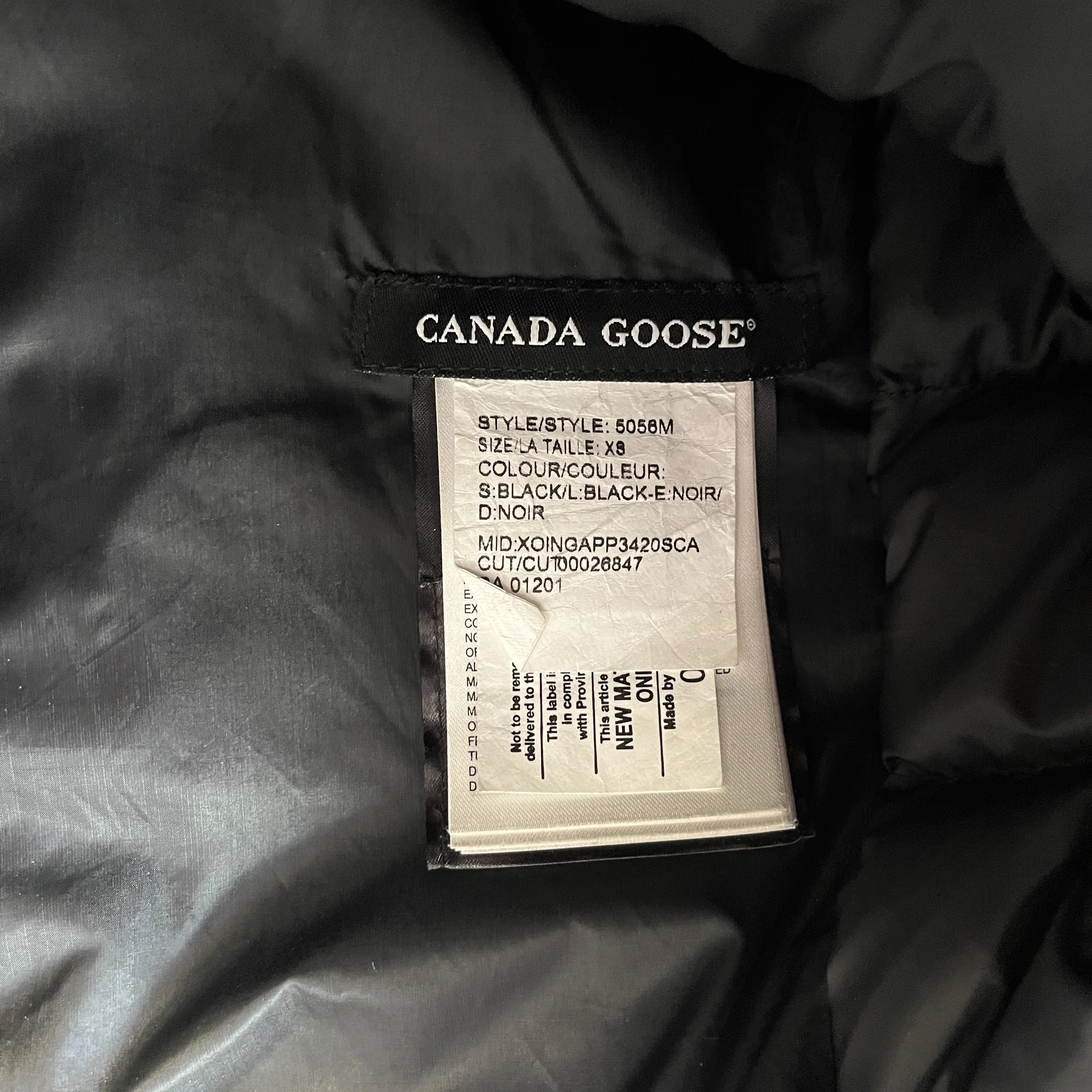 Men's Lodge Down Jacket Black Size XS - Image 6