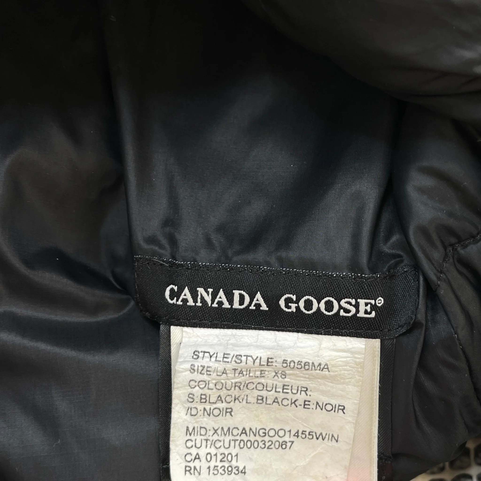 Men's Lodge Down Jacket Black Size XS - Image 8