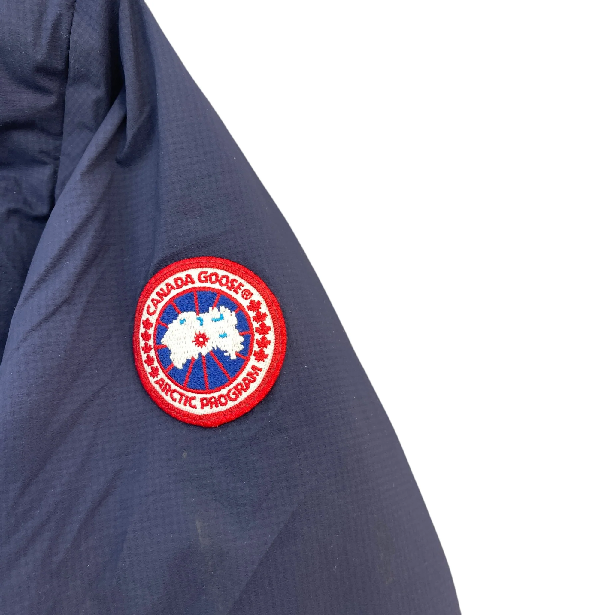 Men's Lodge Down Jacket Navy Size XL - Image 5
