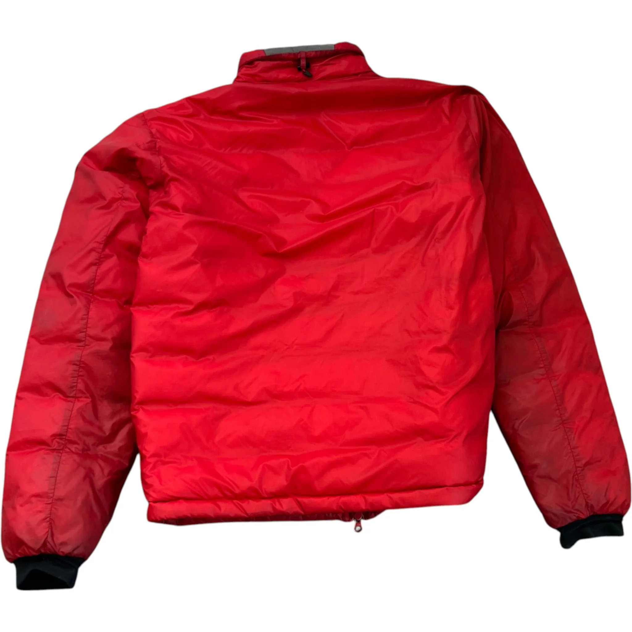Men's Lodge Down Jacket Red Size L - Image 2