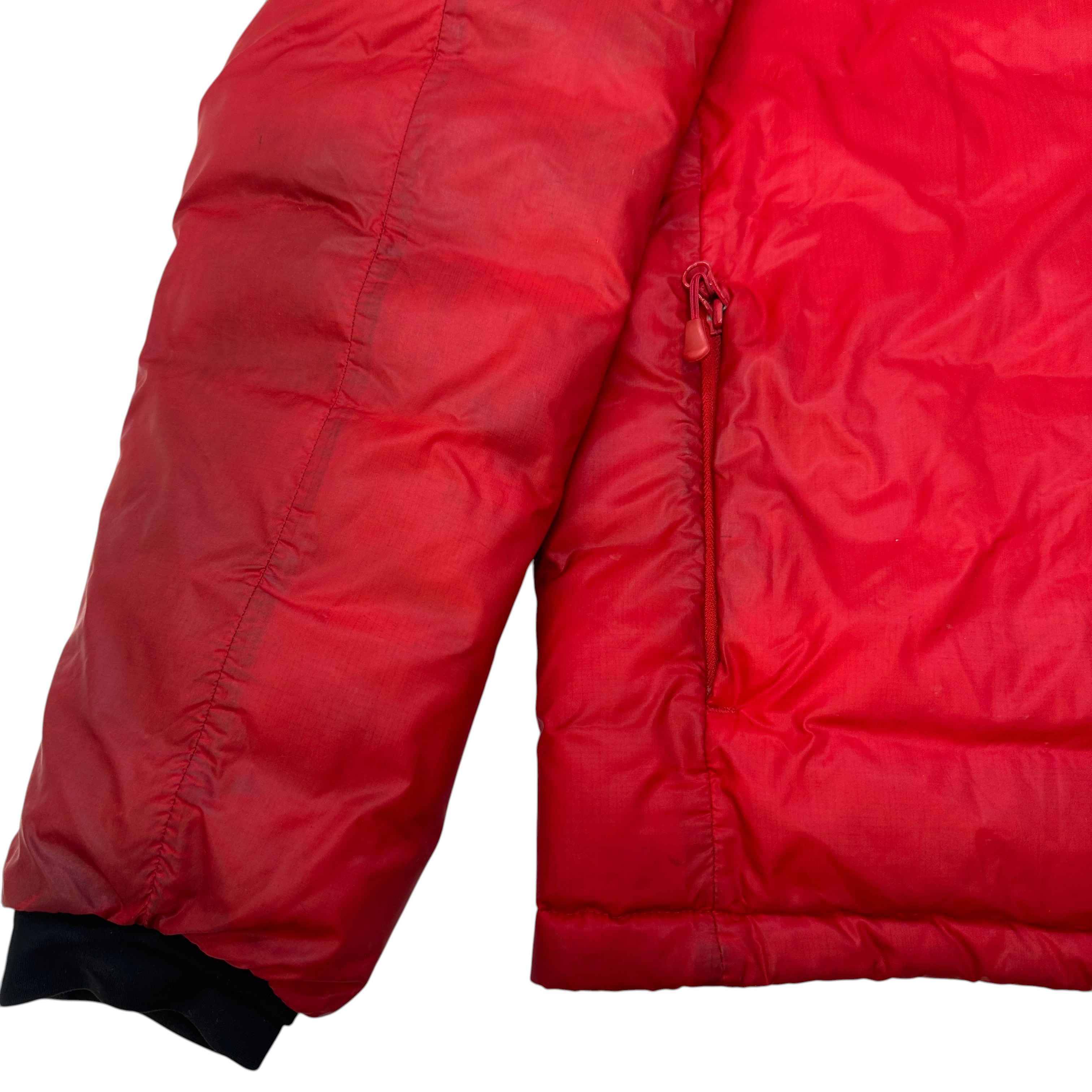 Men's Lodge Down Jacket Red Size L - Image 9