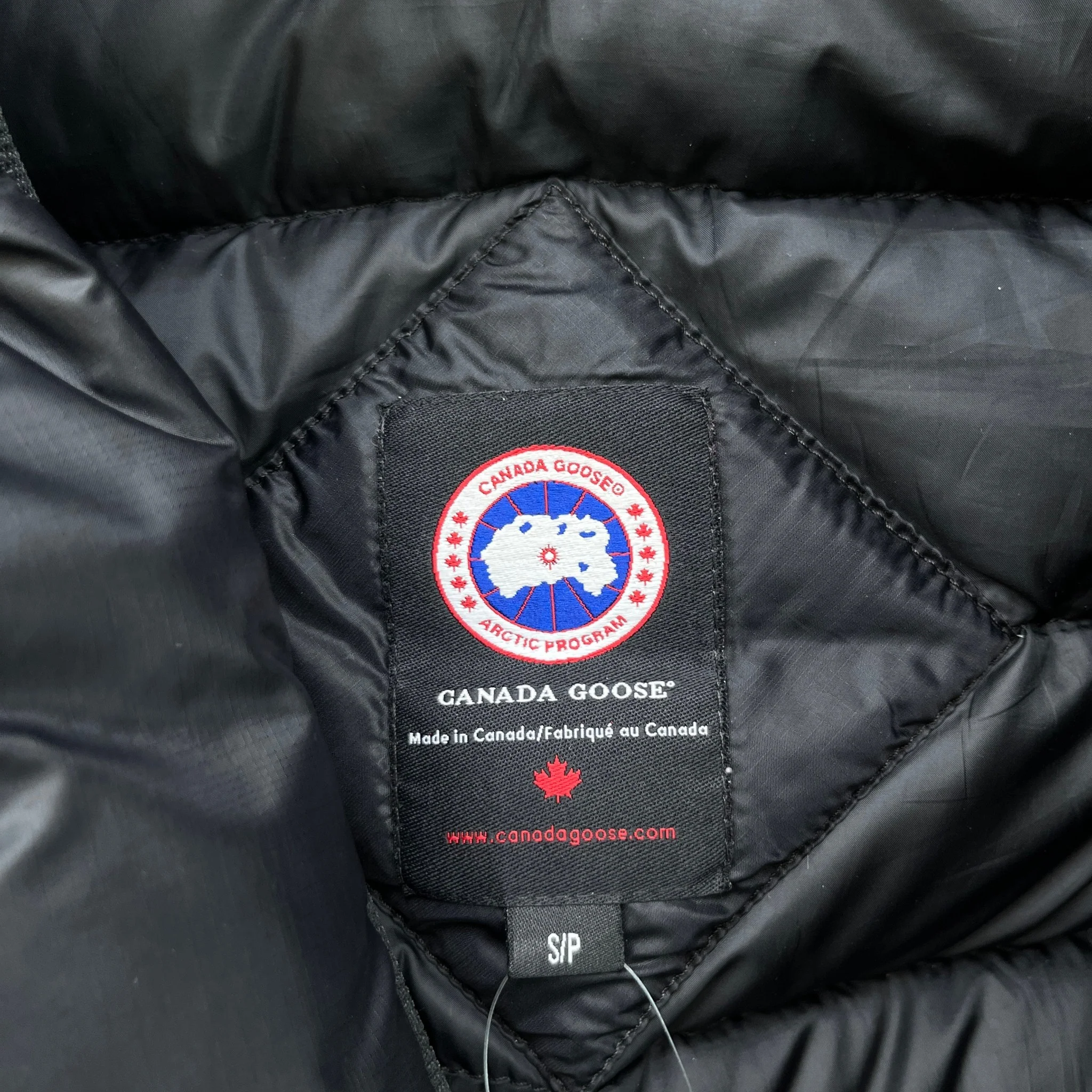 Men's Lodge Hoody Down Jacket Black Size S - Image 7