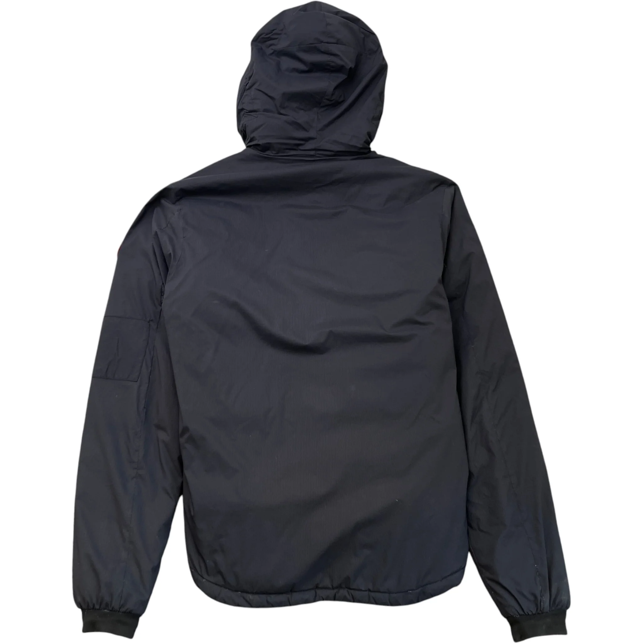 Men's Lodge Hoody Down Jacket Black Size S - Image 2