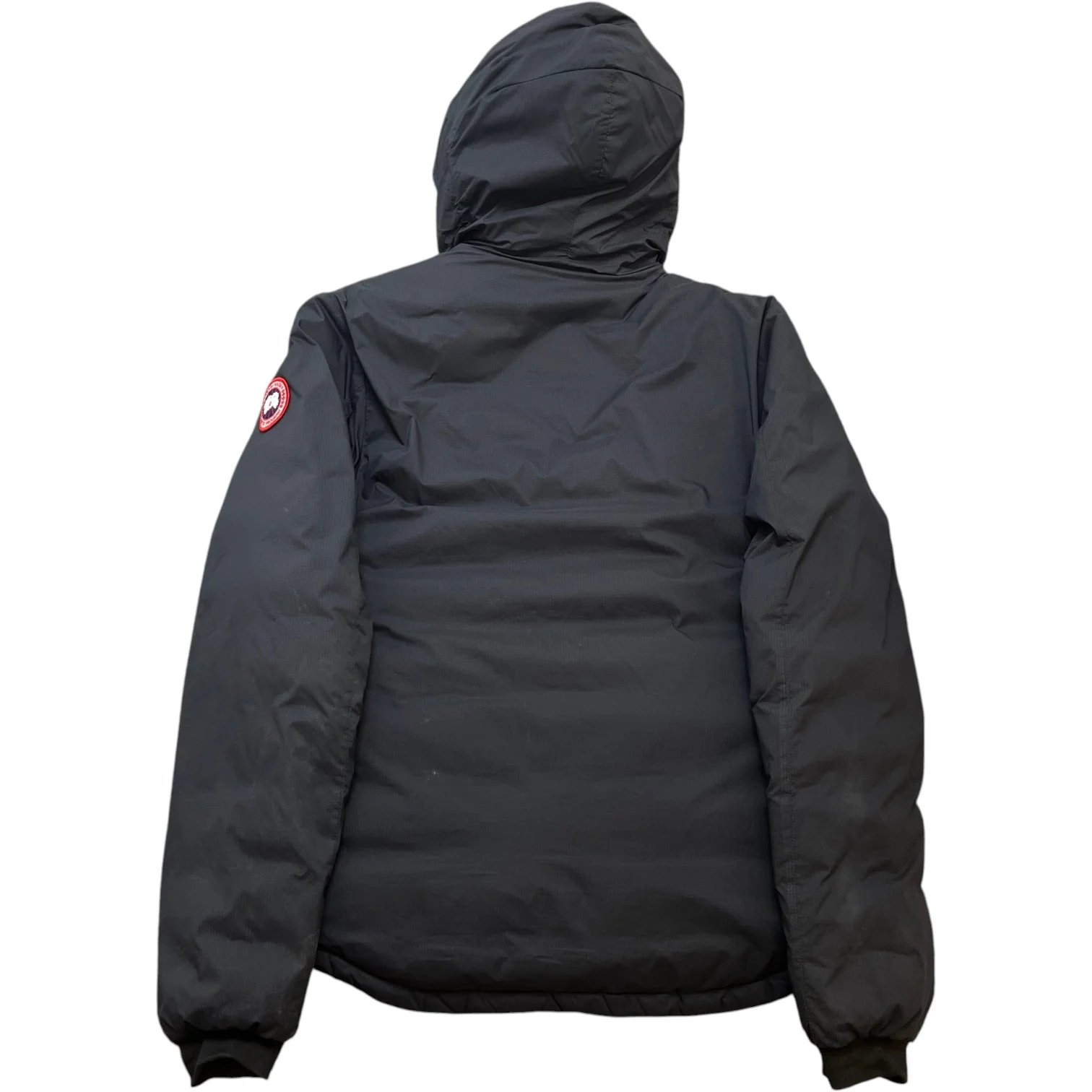 Men's Lodge Hoody Down Jacket Black Size S - Image 2