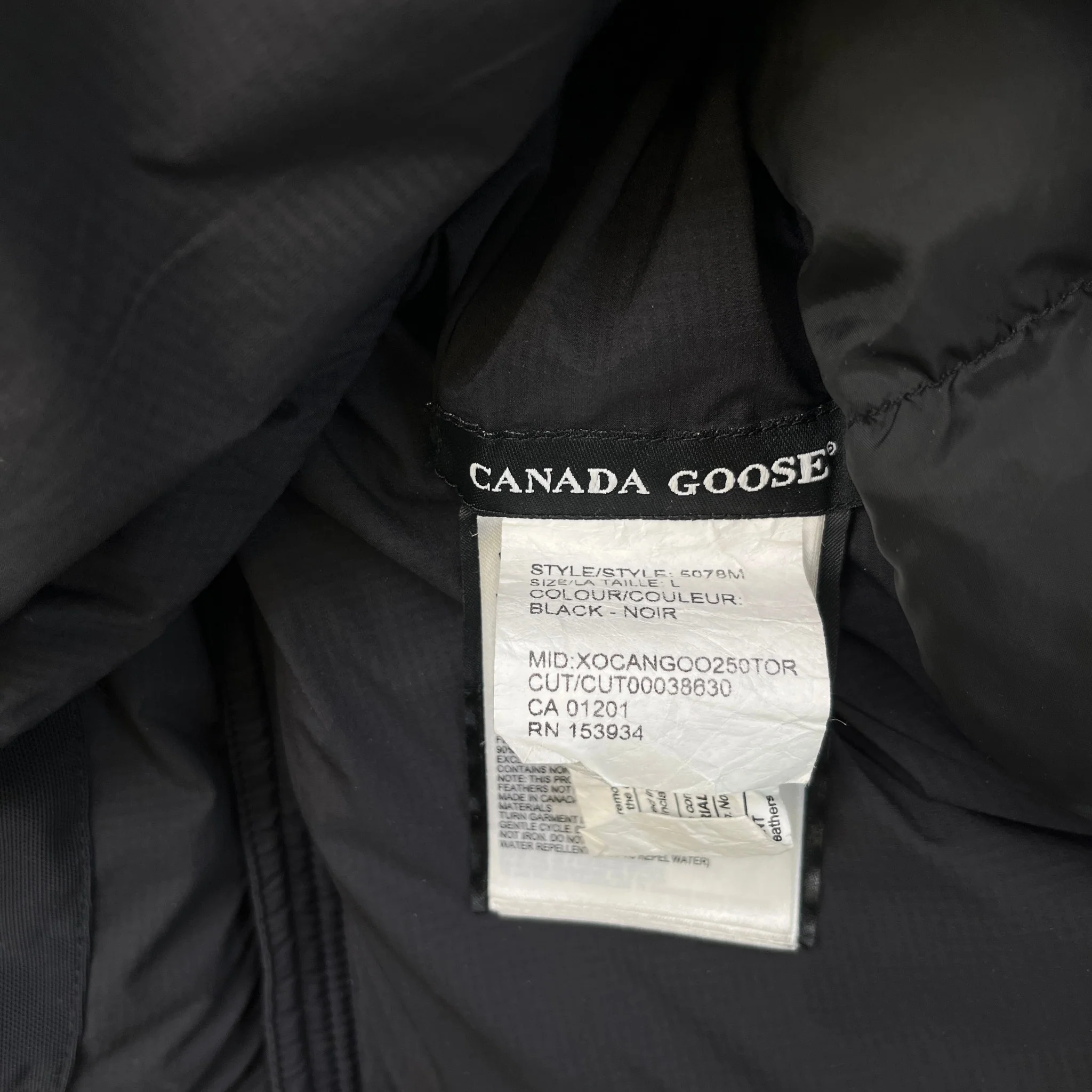Men's Lodge Jacket Black Size L - Image 6