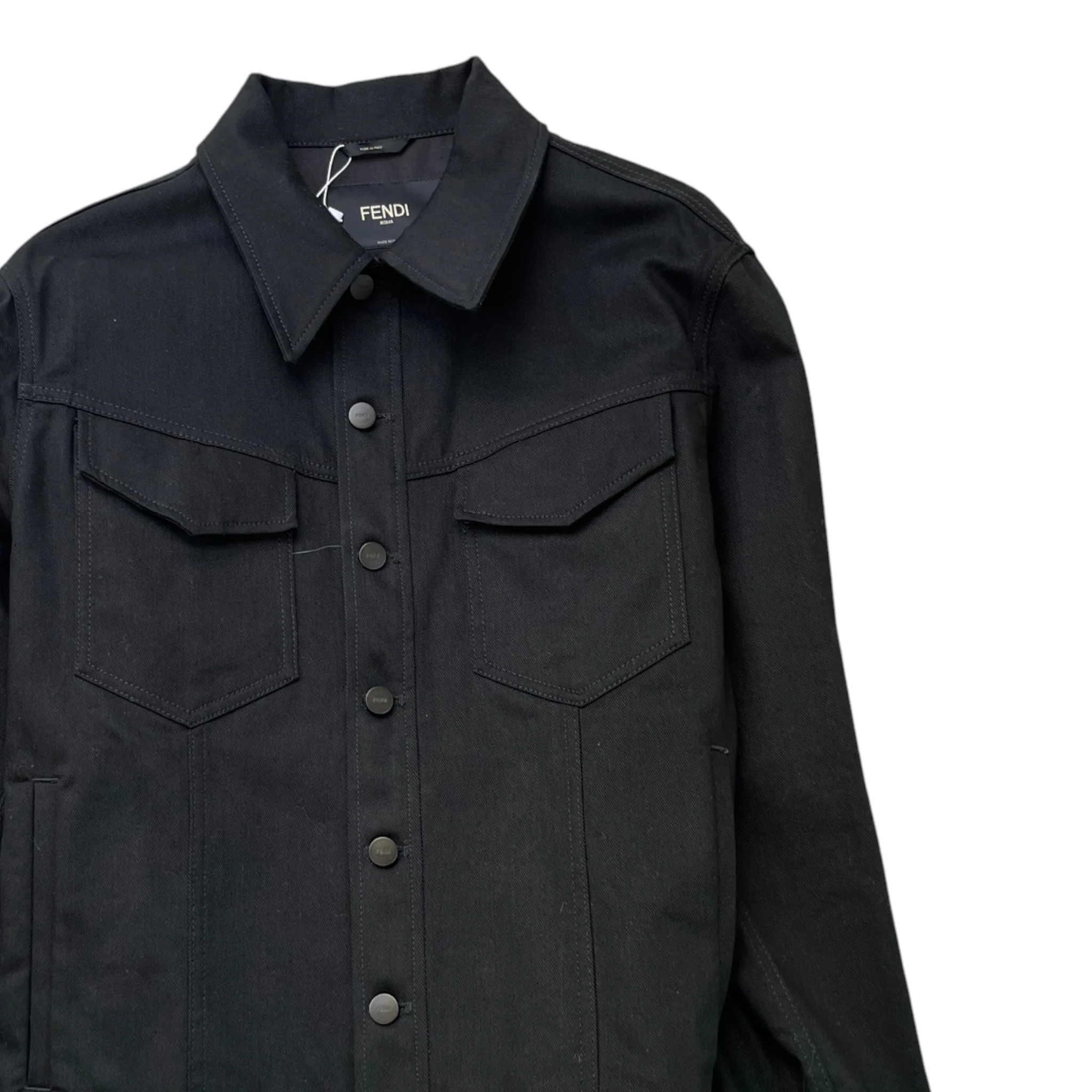 Men's Logo Back Jacket Black Size IT 48 / M - Image 3