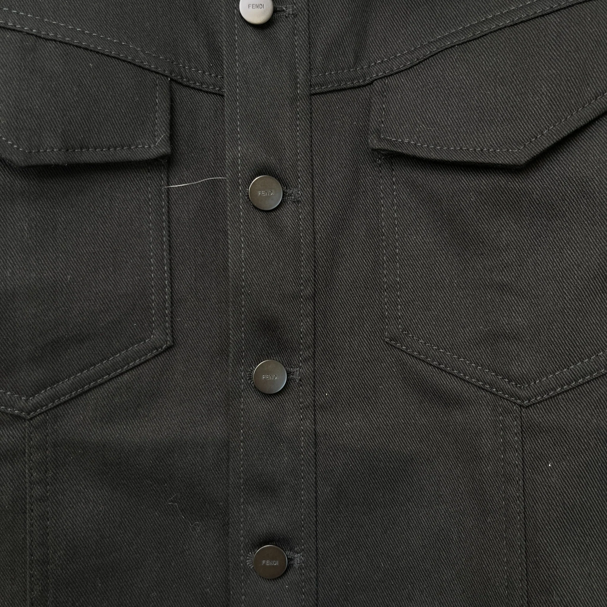 Men's Logo Back Jacket Black Size IT 48 / M - Image 5