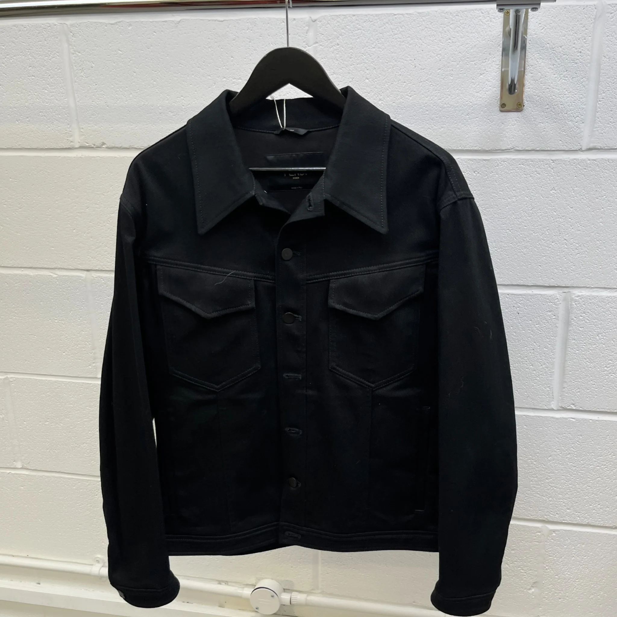 Men's Logo Back Jacket Black Size IT 48 / M - Image 9