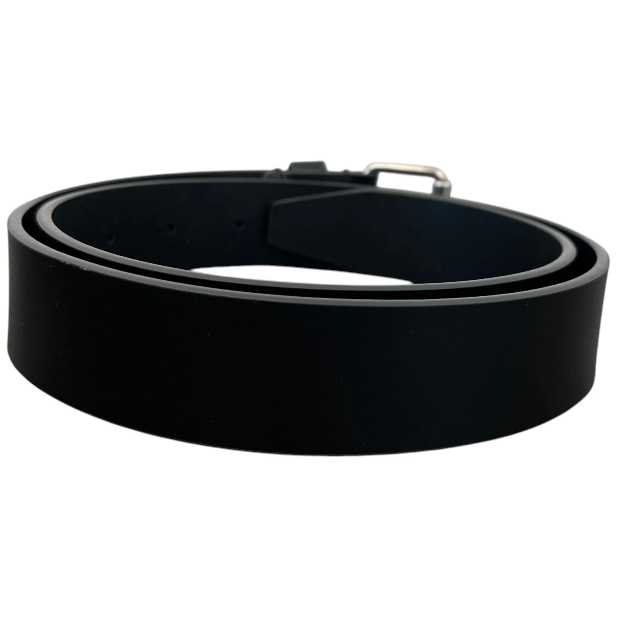 Men's Logo Buckle Belt Black - Image 2