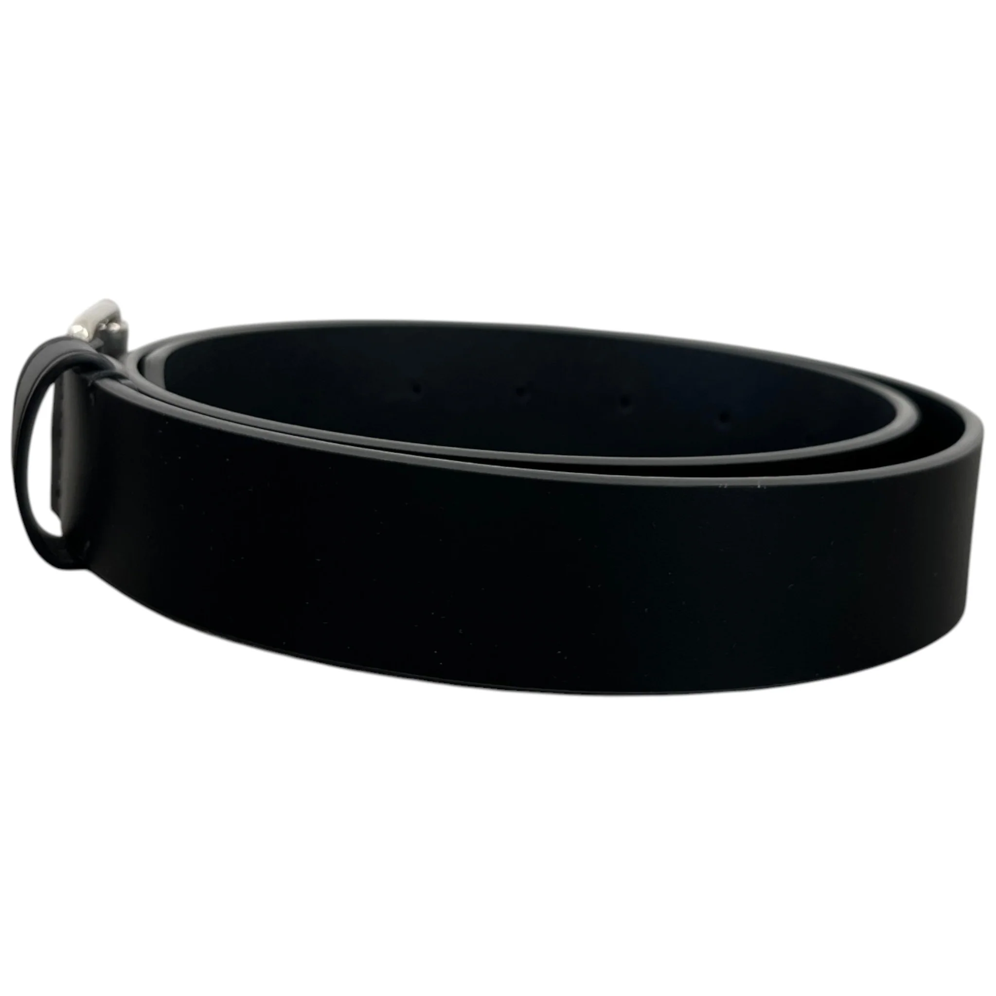 Men's Logo Buckle Belt Black - Image 4