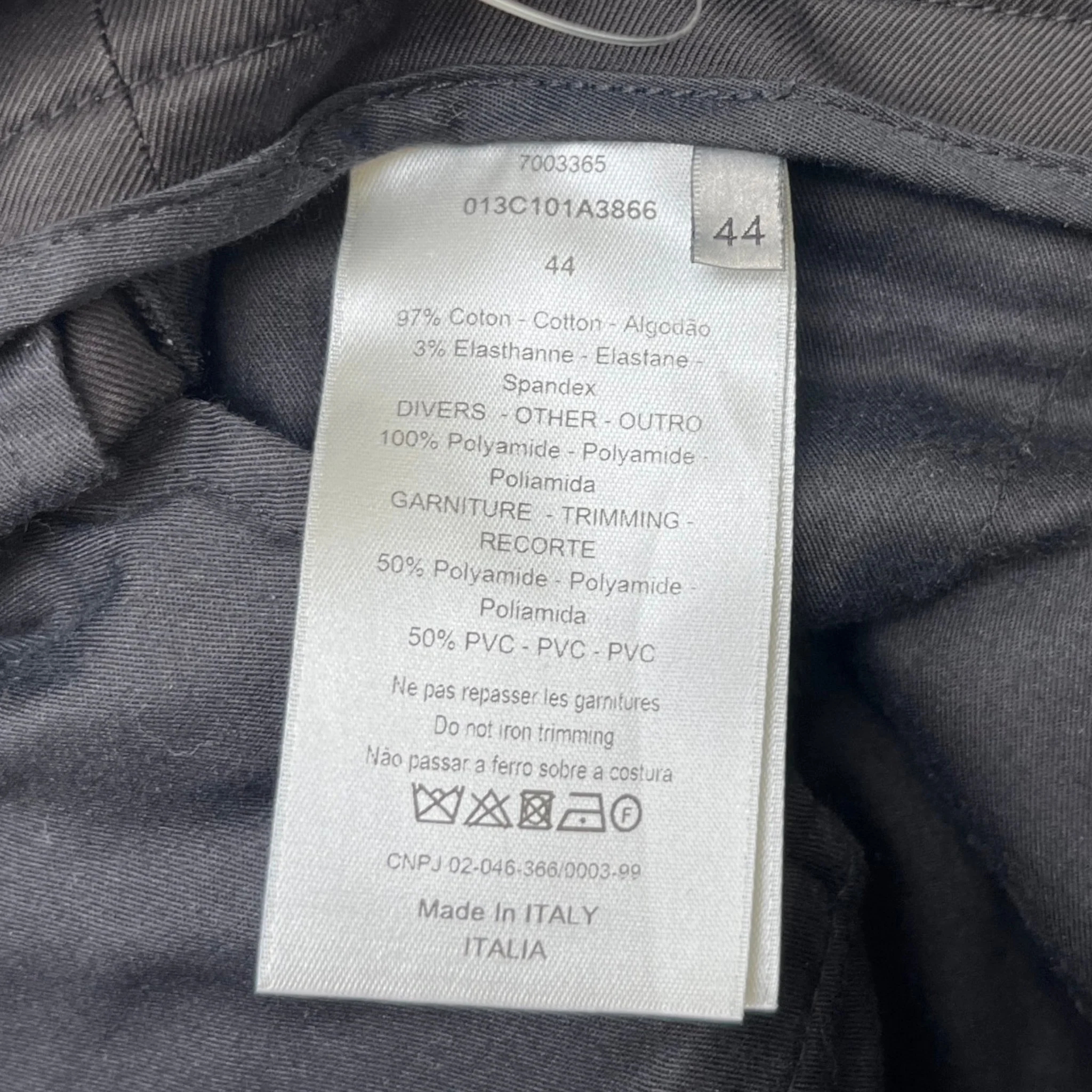 Men's Logo Cargos Black Size XS - Image 8