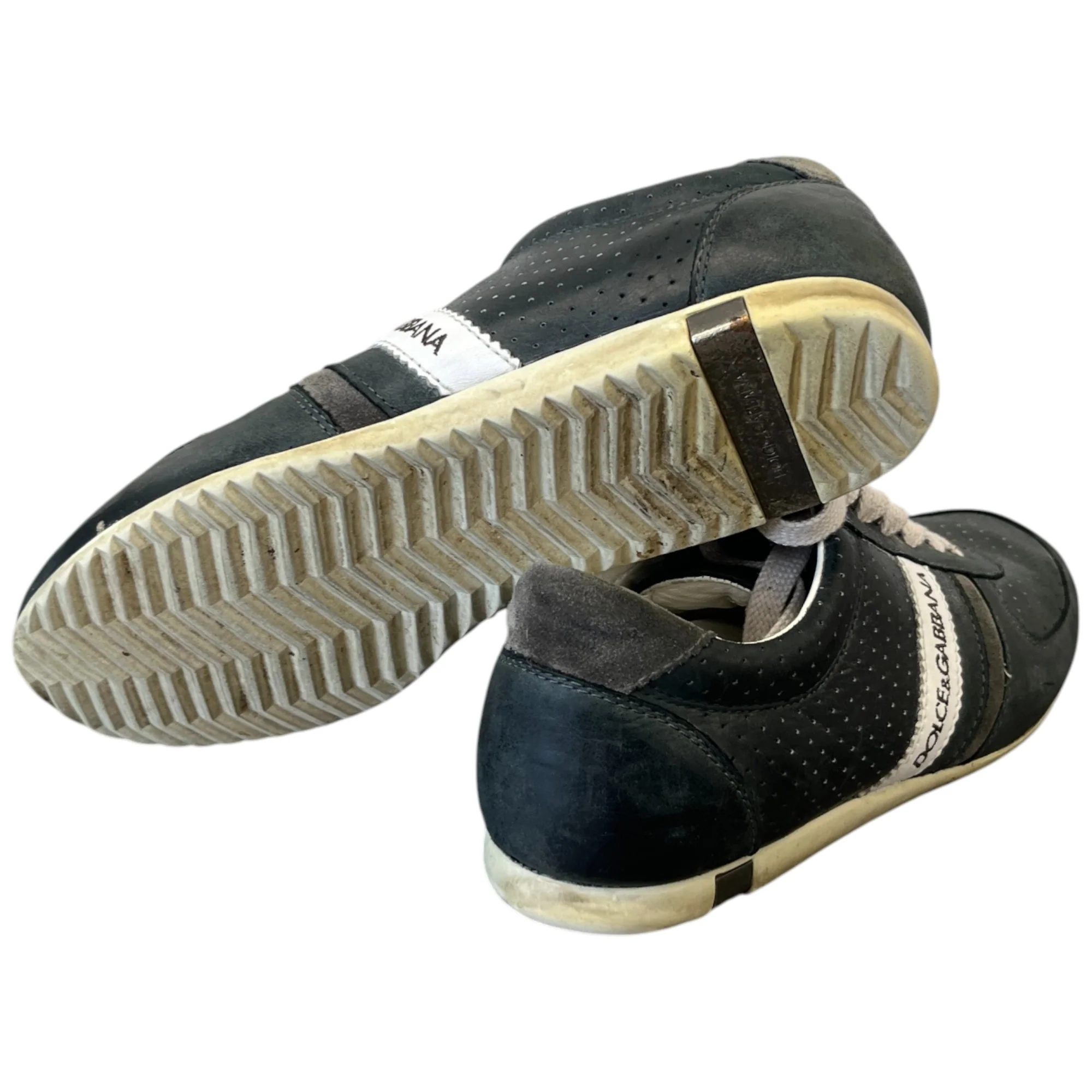 Men's Logo Low Trainers Black Size EU 41 / UK 7 - Image 10