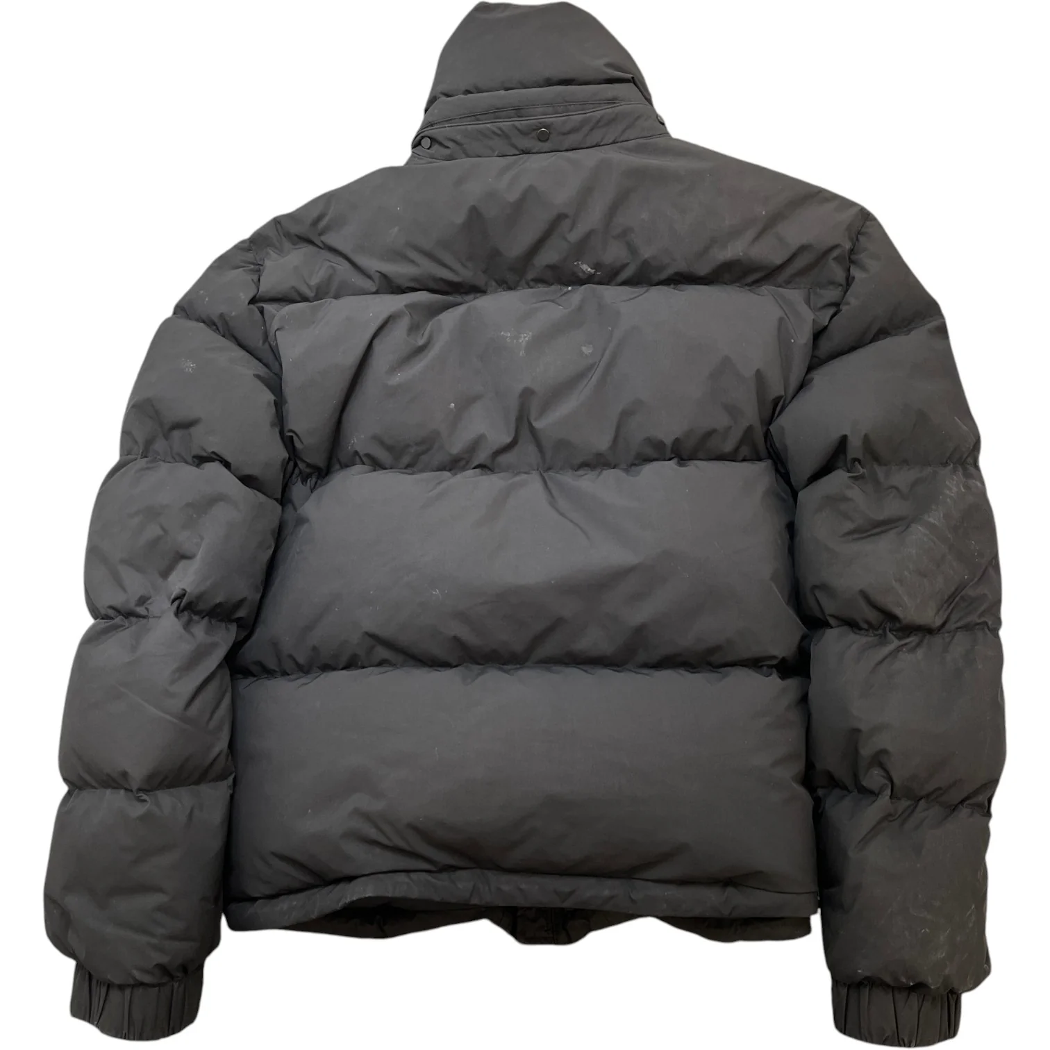 Men's Logo Patch Down Jacket Black Size XL - Image 2