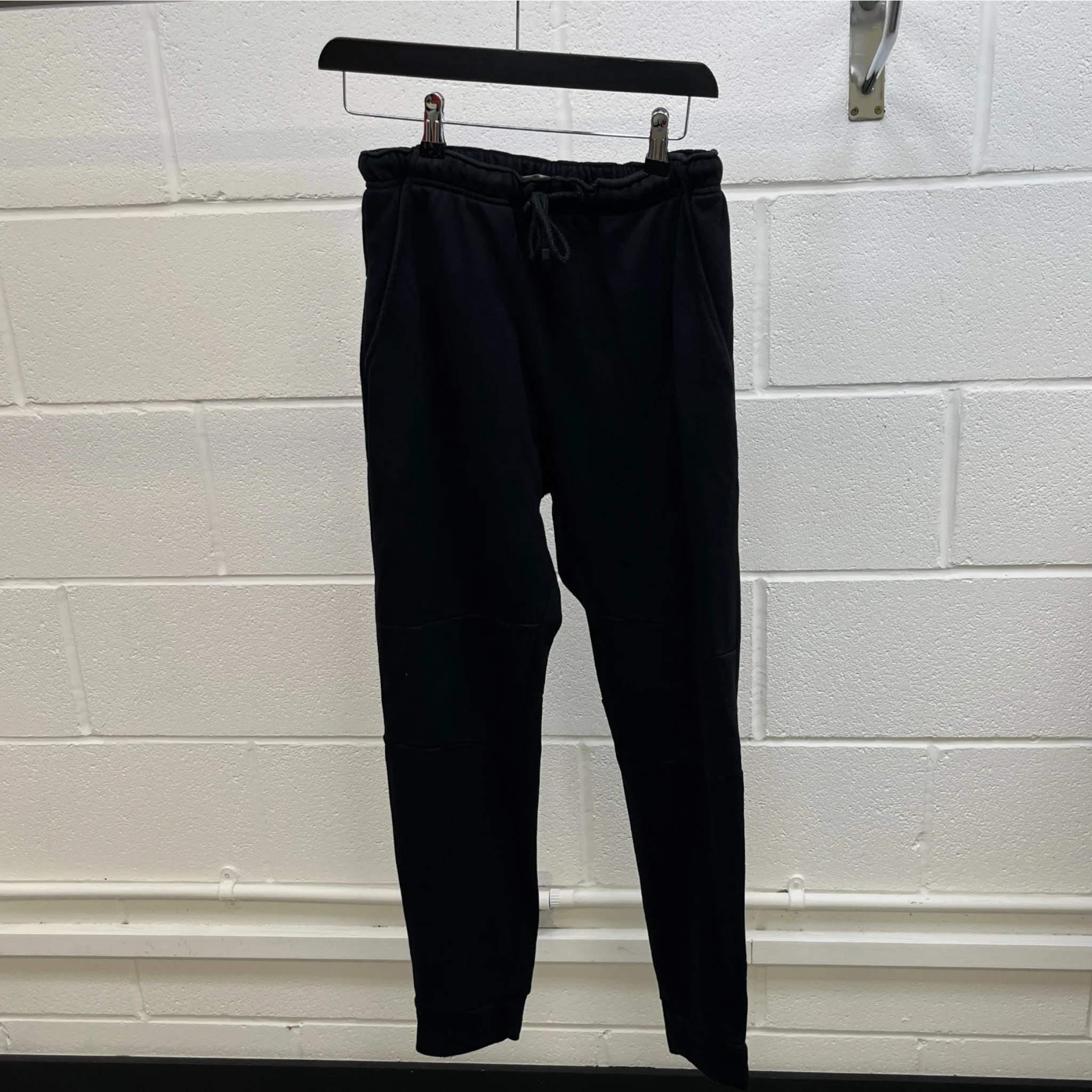 Men's Logo Patch Joggers Black Size IT 48 / UK 32 - Image 8