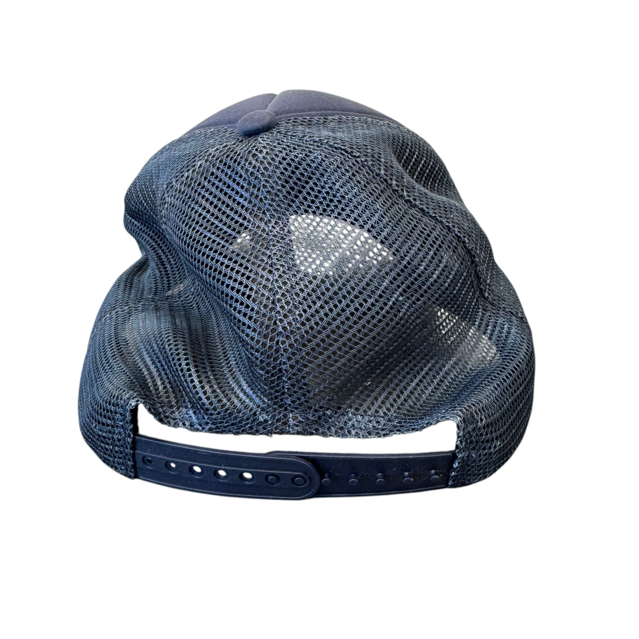Men's Logo Print Baseball Hat Navy - Image 6