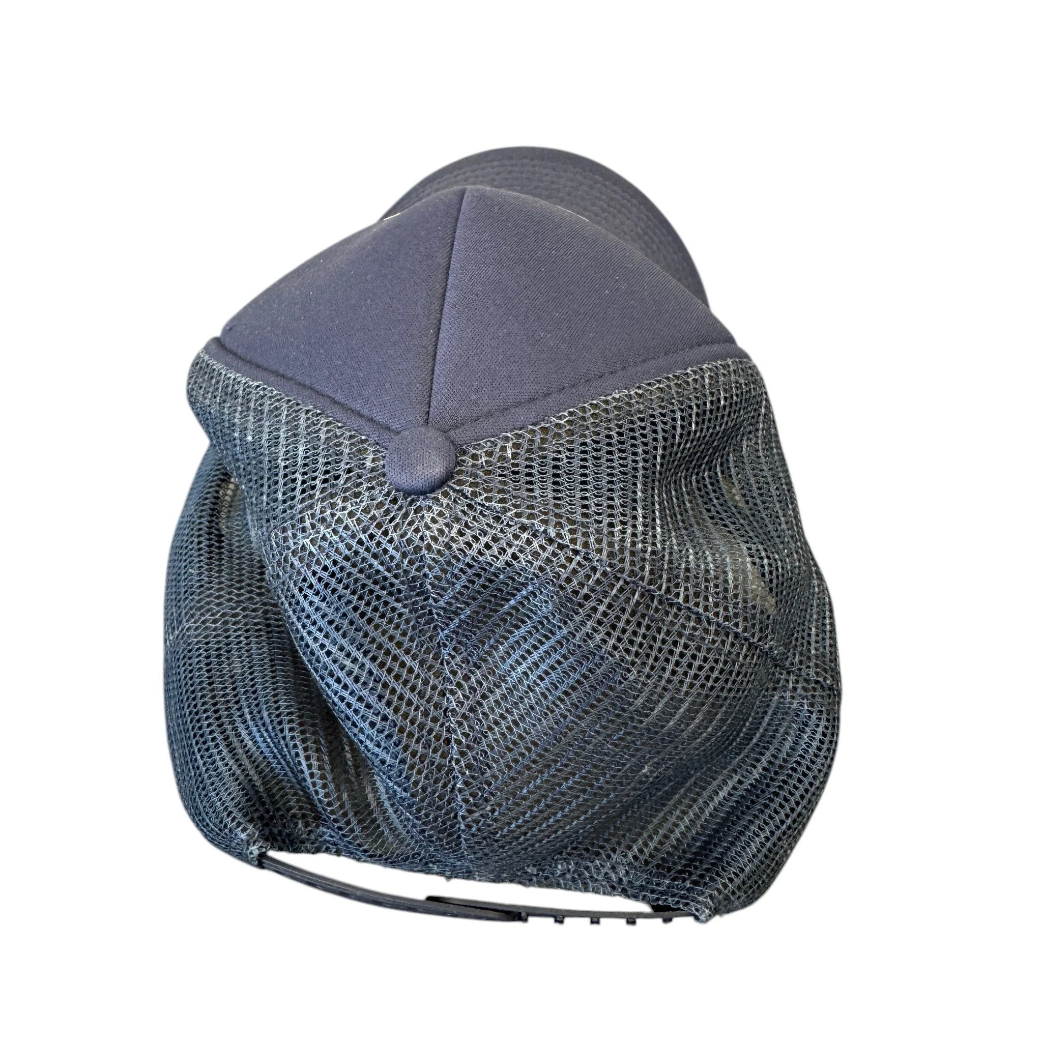 Men's Logo Print Baseball Hat Navy - Image 7