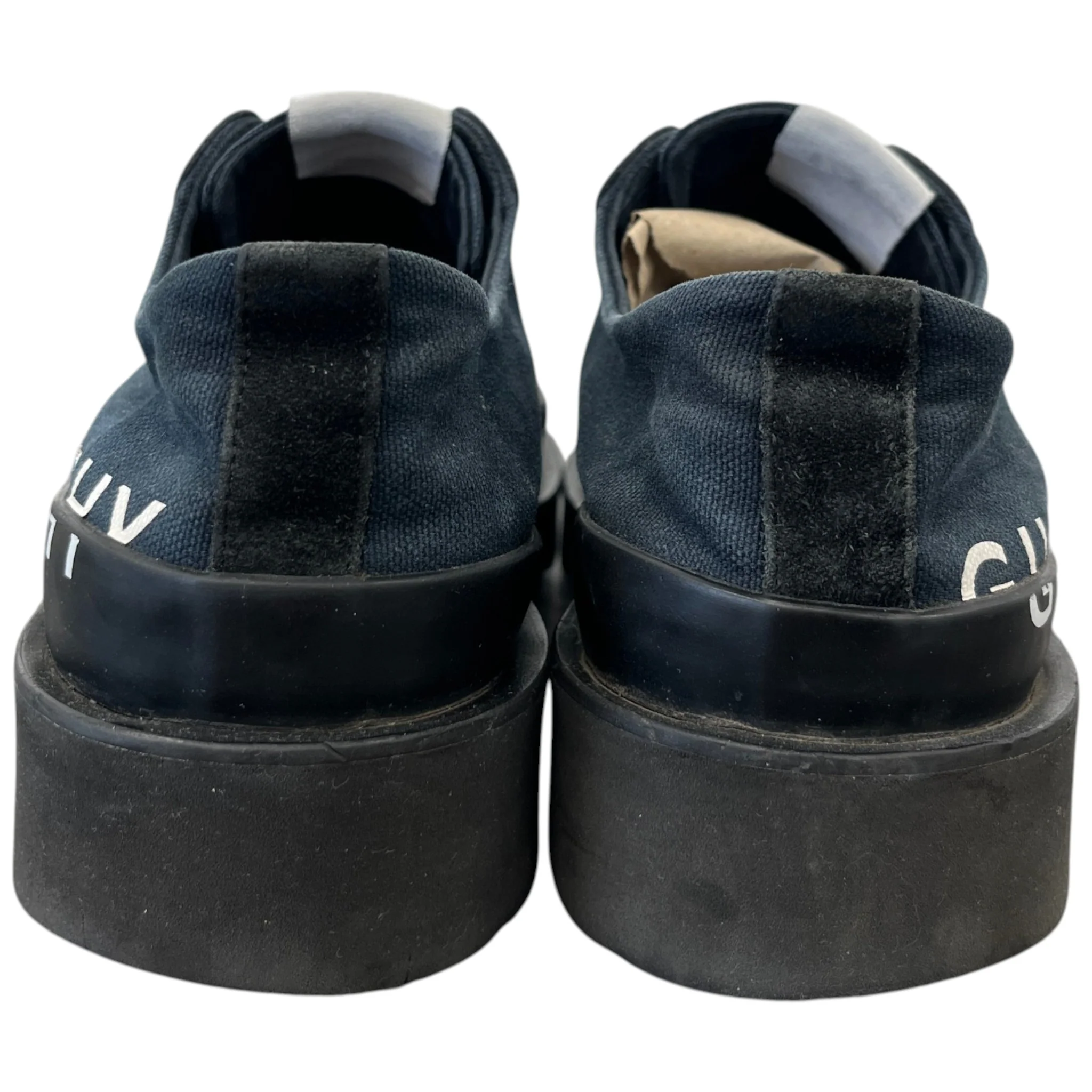 Men's Logo Print Clapham Low Trainers Navy Size EU 43 / UK 9 - Image 7