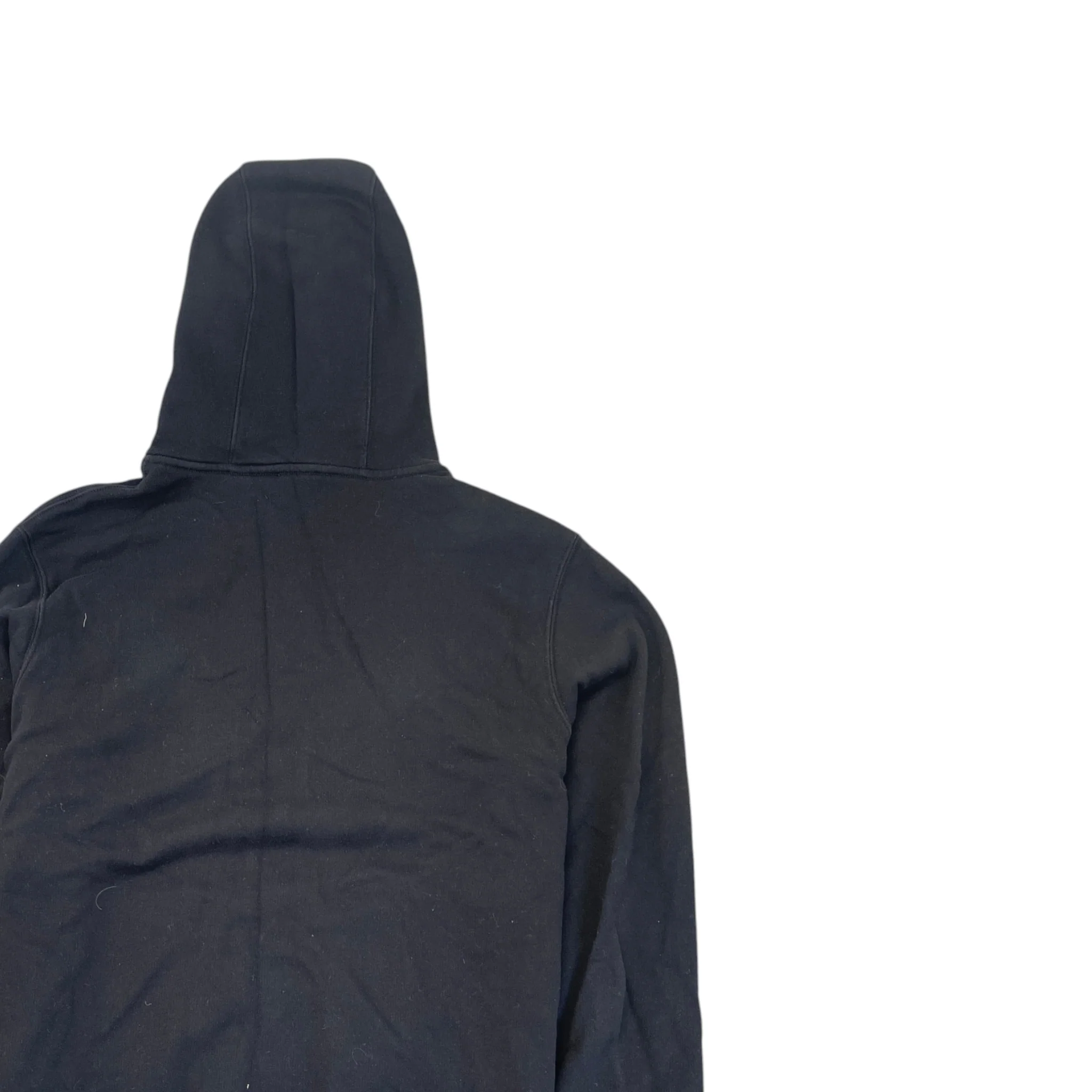 Men's Logo Print Hoodie Black Size M - Image 4