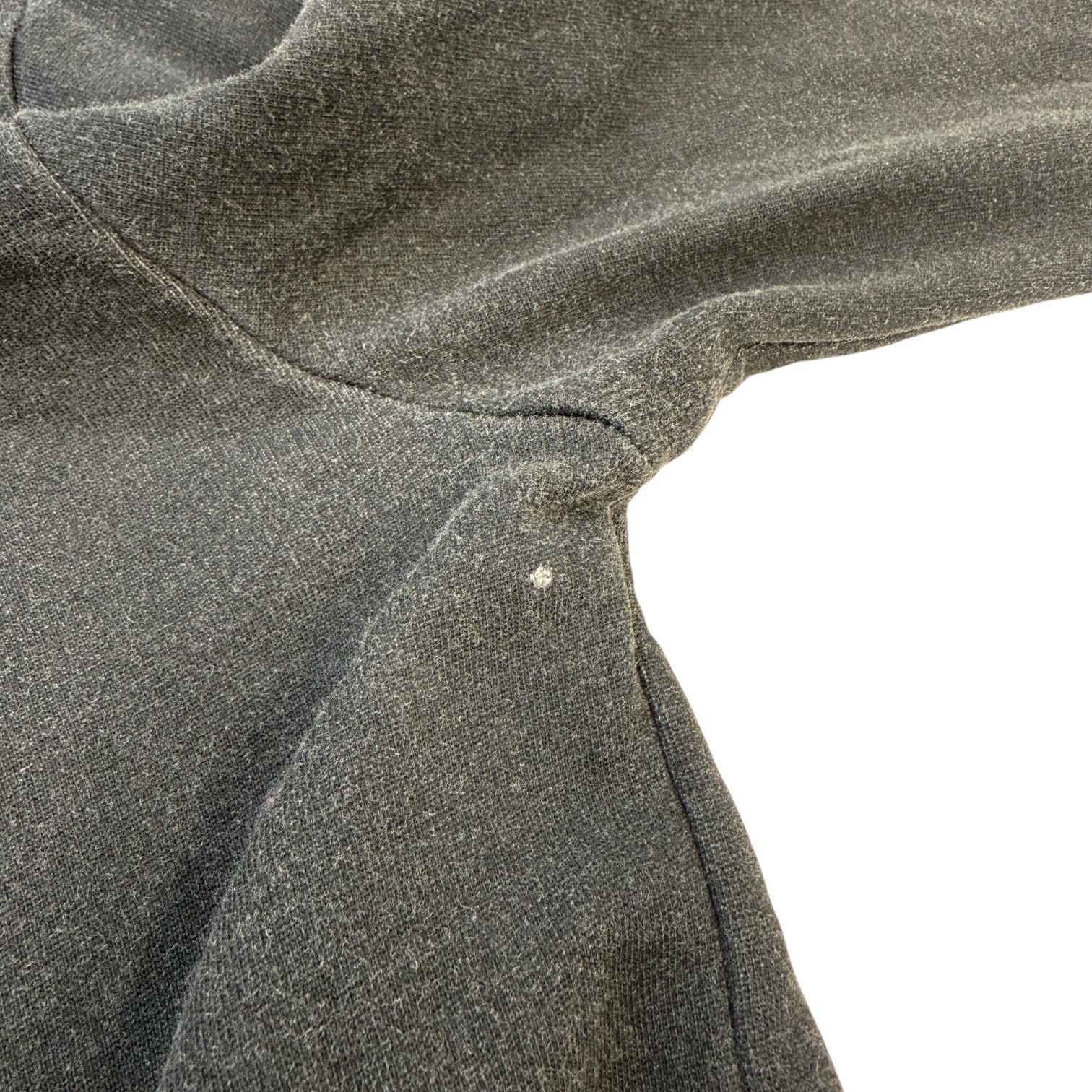 Men's Logo Print Hoodie Grey Size IT 48 / UK M - Image 9