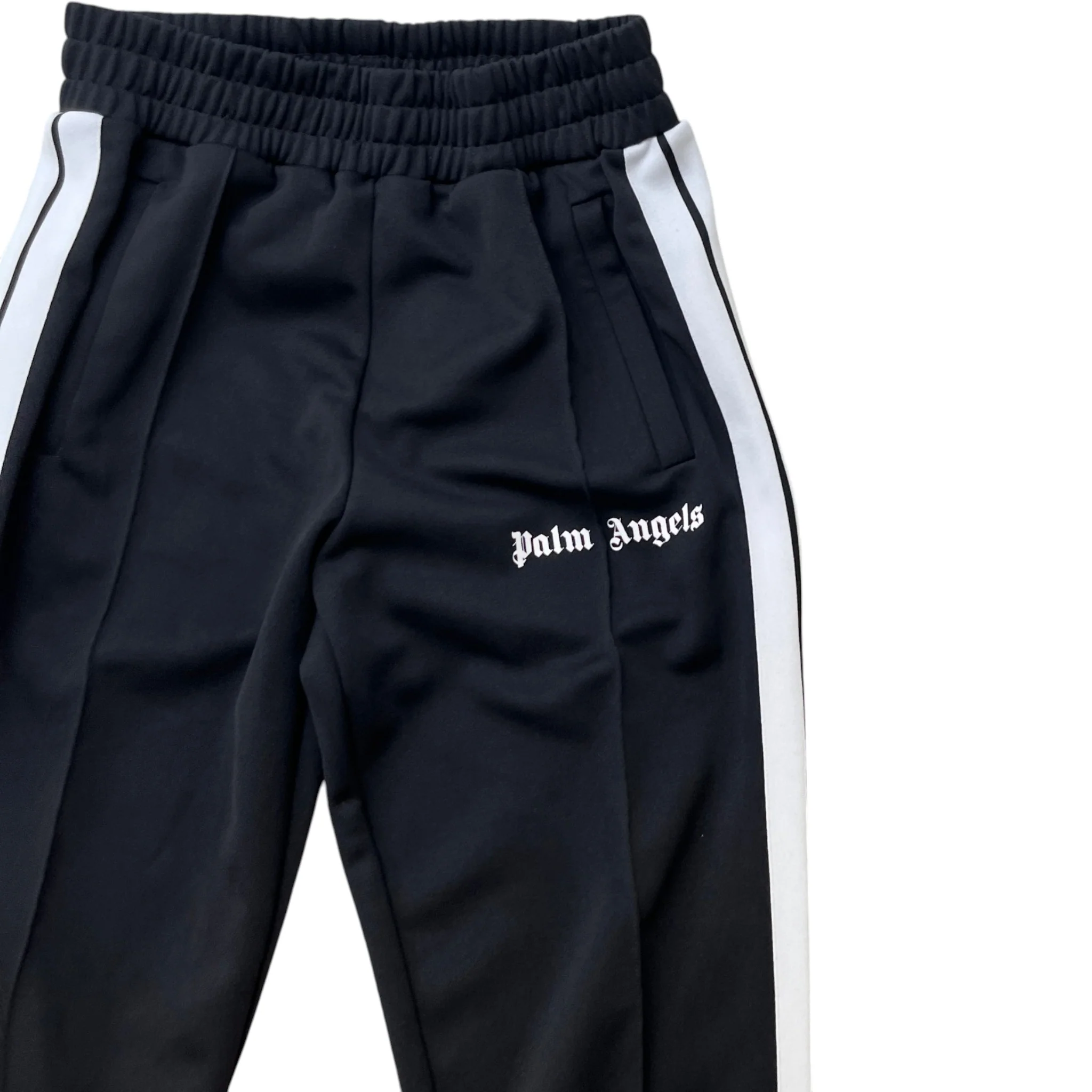 Men's Logo Print Joggers Black Size M - Image 5
