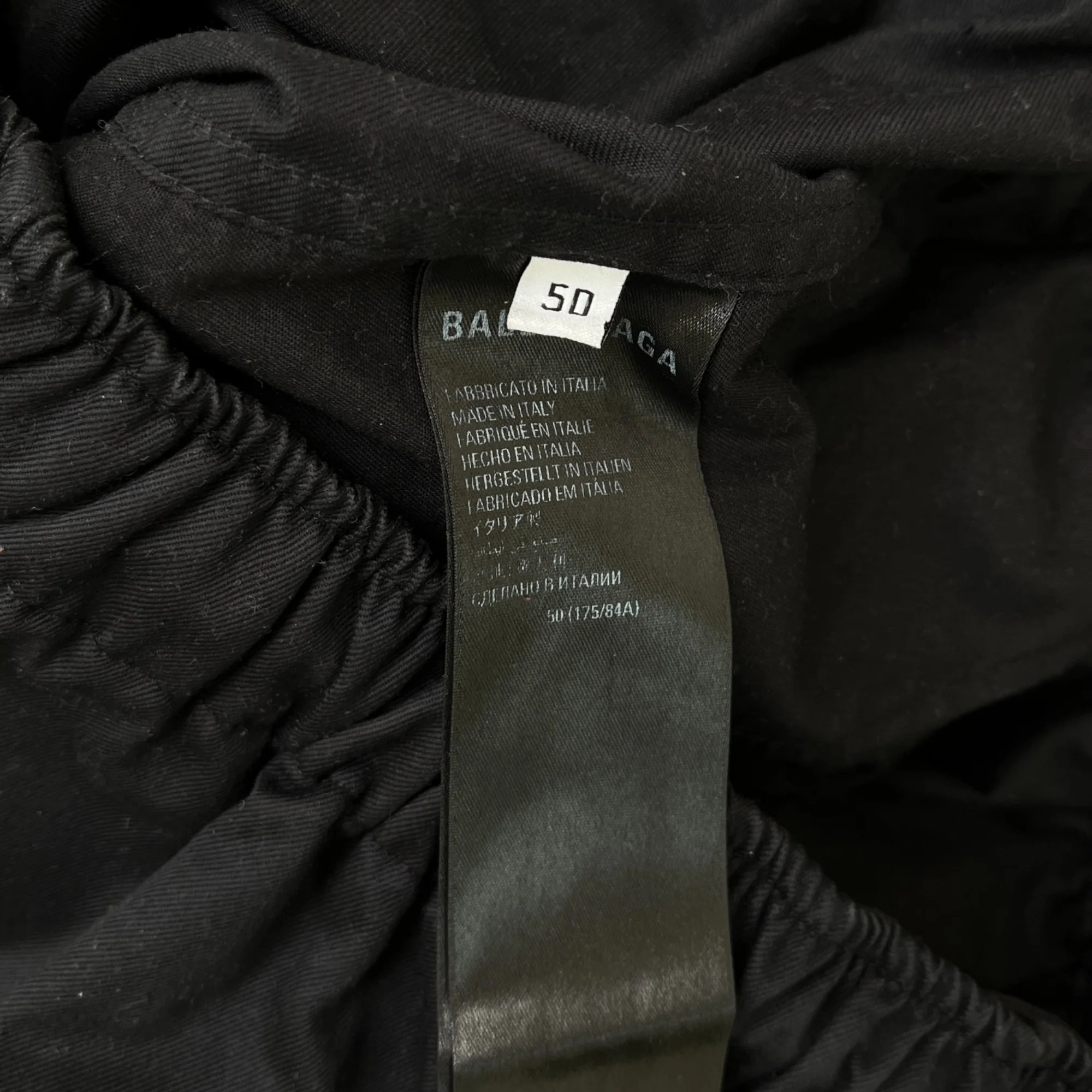 Men's Logo Print Shorts Black Size IT 50 / UK 34 - Image 6