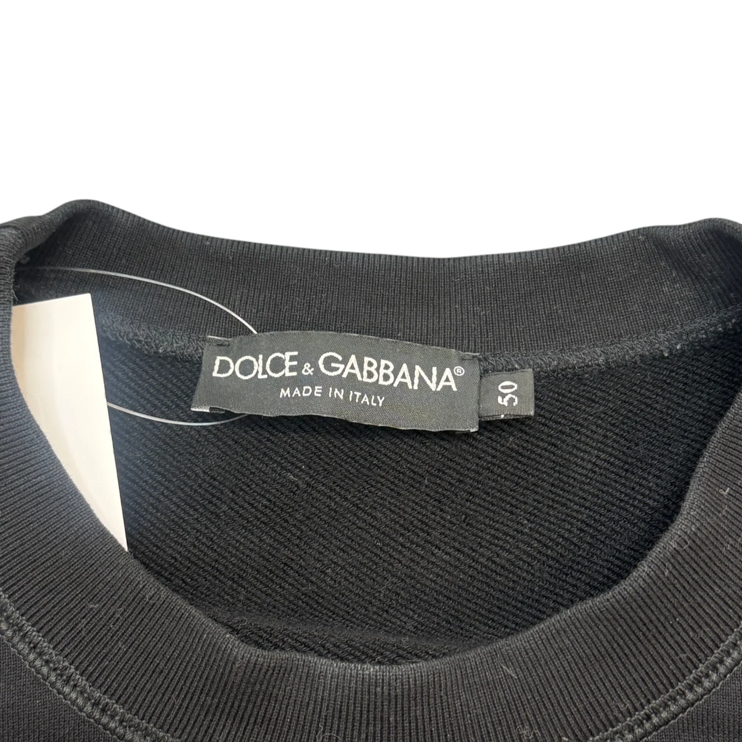 Men's Logo Print Sweatshirt Black Size IT 50 / UK L - Image 6