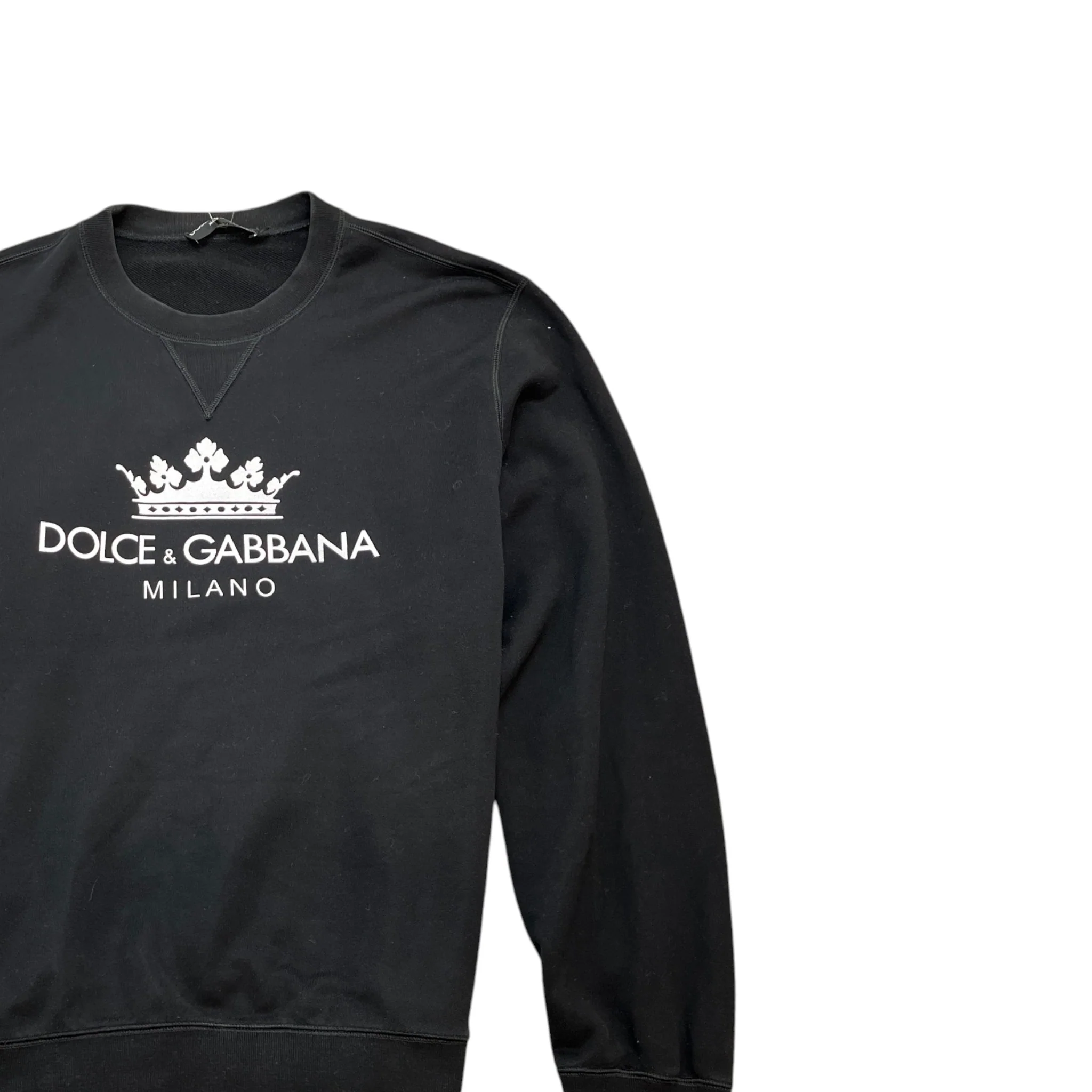 Men's Logo Print Sweatshirt Black Size IT 50 / UK L - Image 3