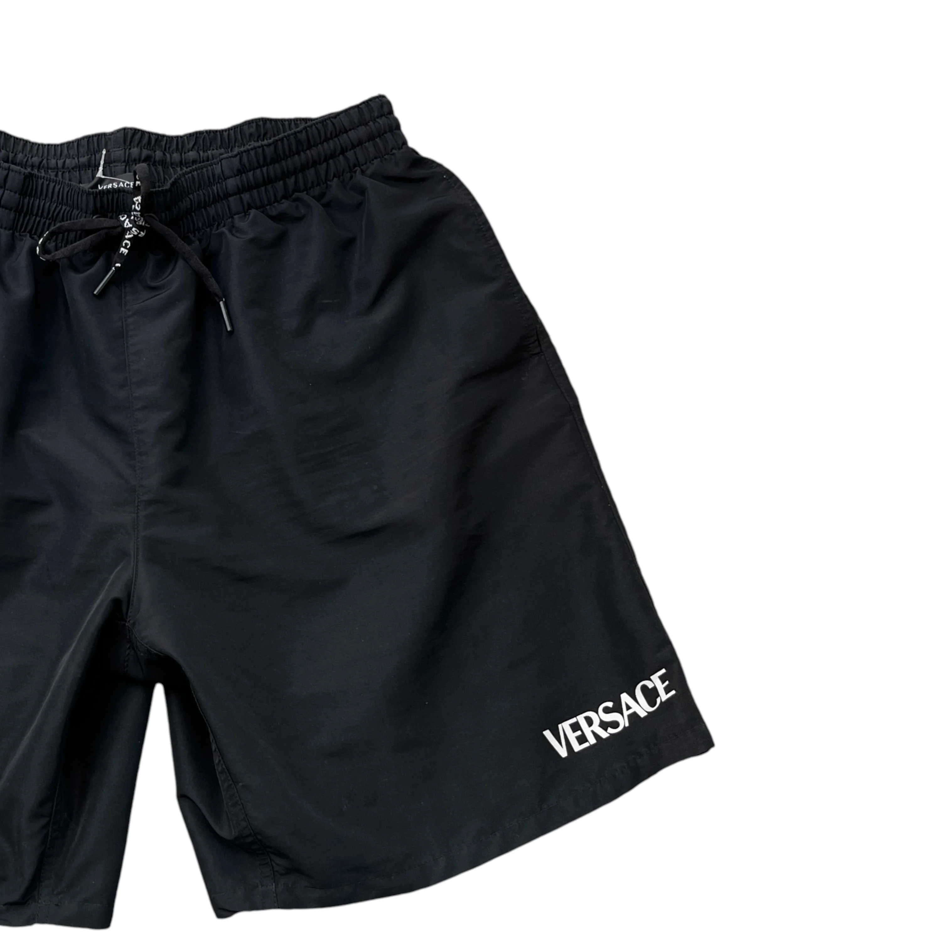 Men's Logo Print Swim Shorts Black Size 34 / UK 6 - Image 3