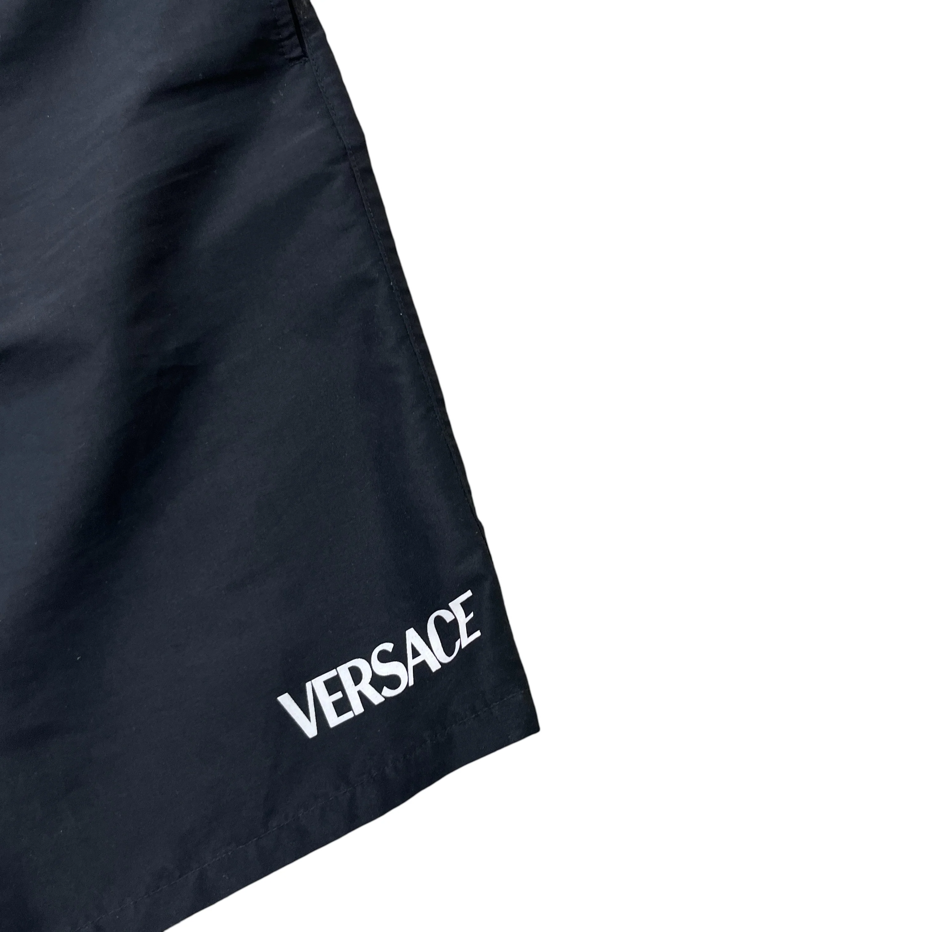 Men's Logo Print Swim Shorts Black Size 34 / UK 6 - Image 5