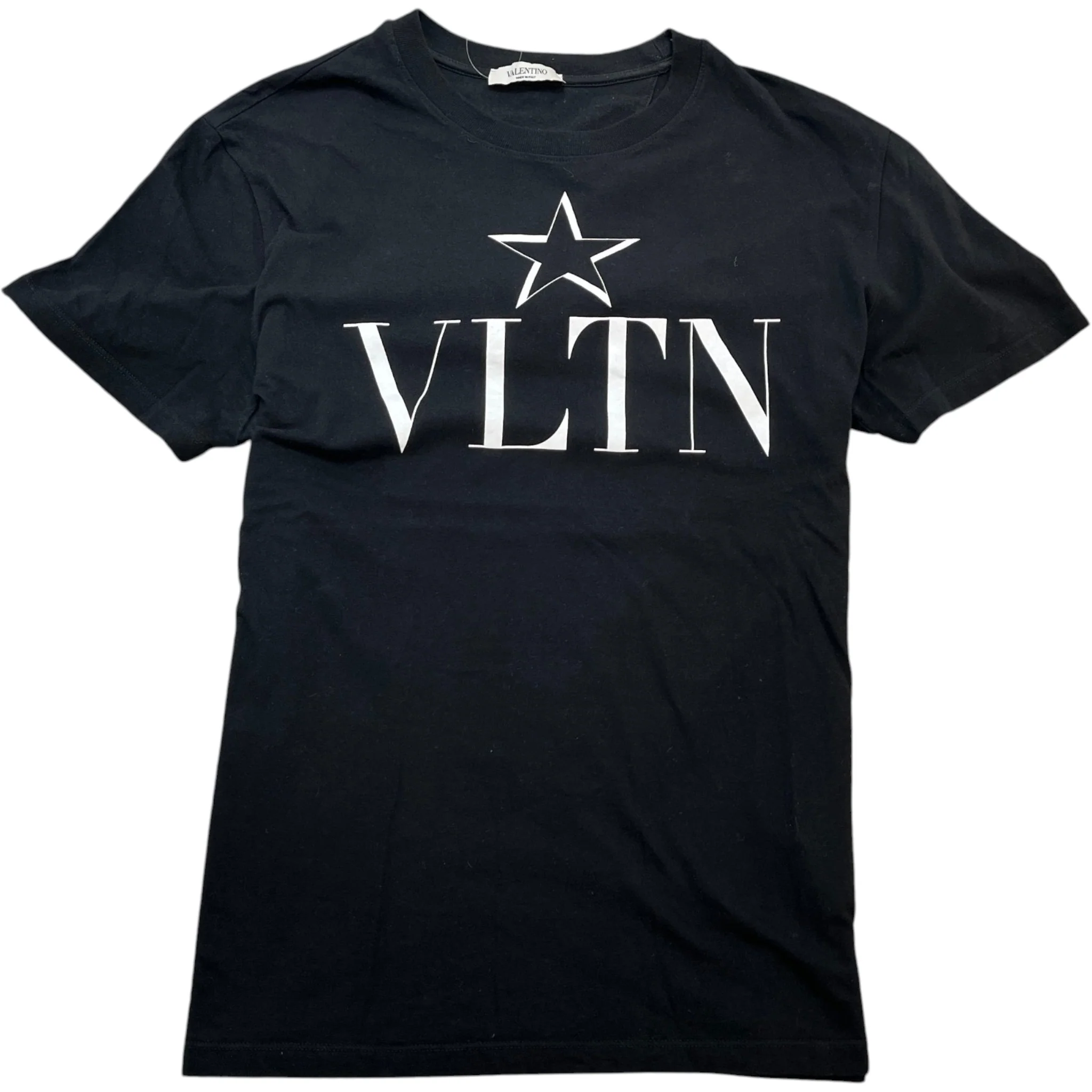 Men's Logo Print T-Shirt Black Size M
