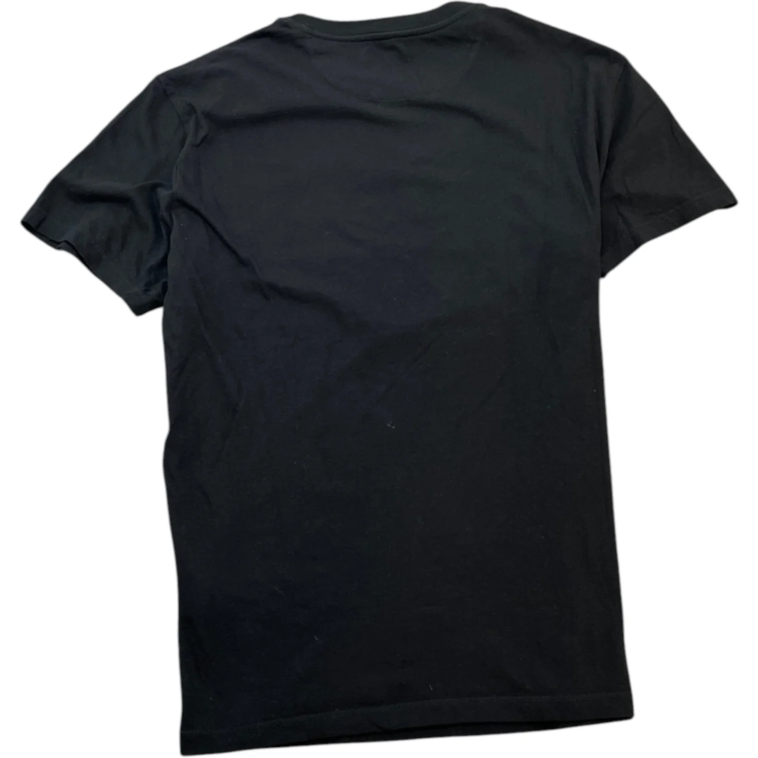 Men's Logo Print T-Shirt Black Size M - Image 2