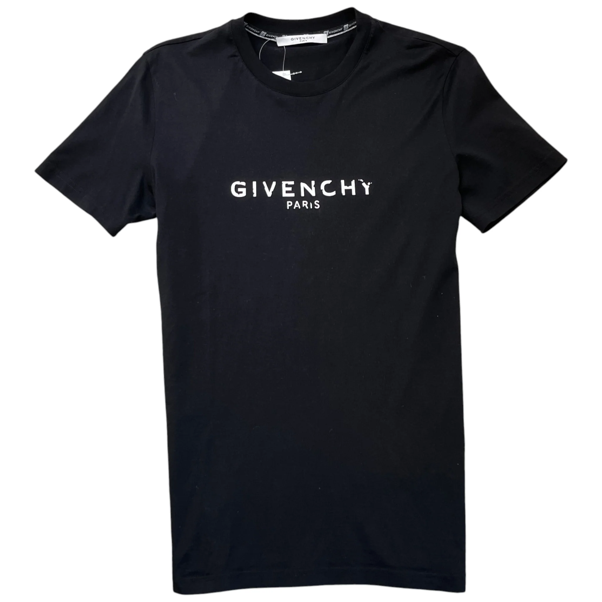 Men's Logo Print T-Shirt Black Size M
