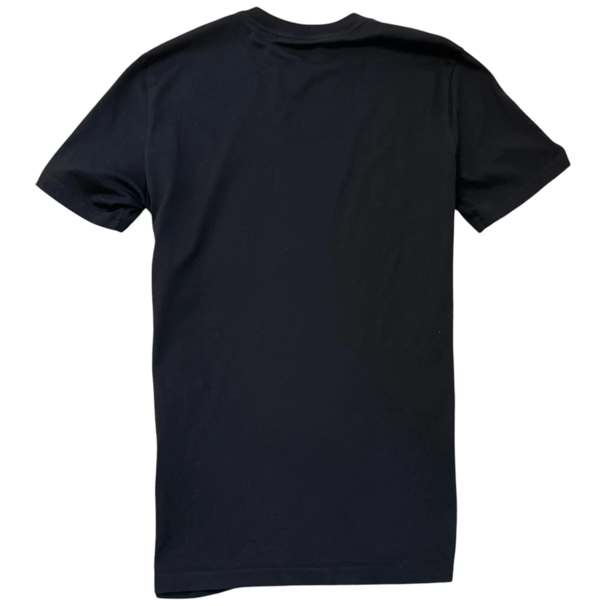 Men's Logo Print T-Shirt Black Size M - Image 2