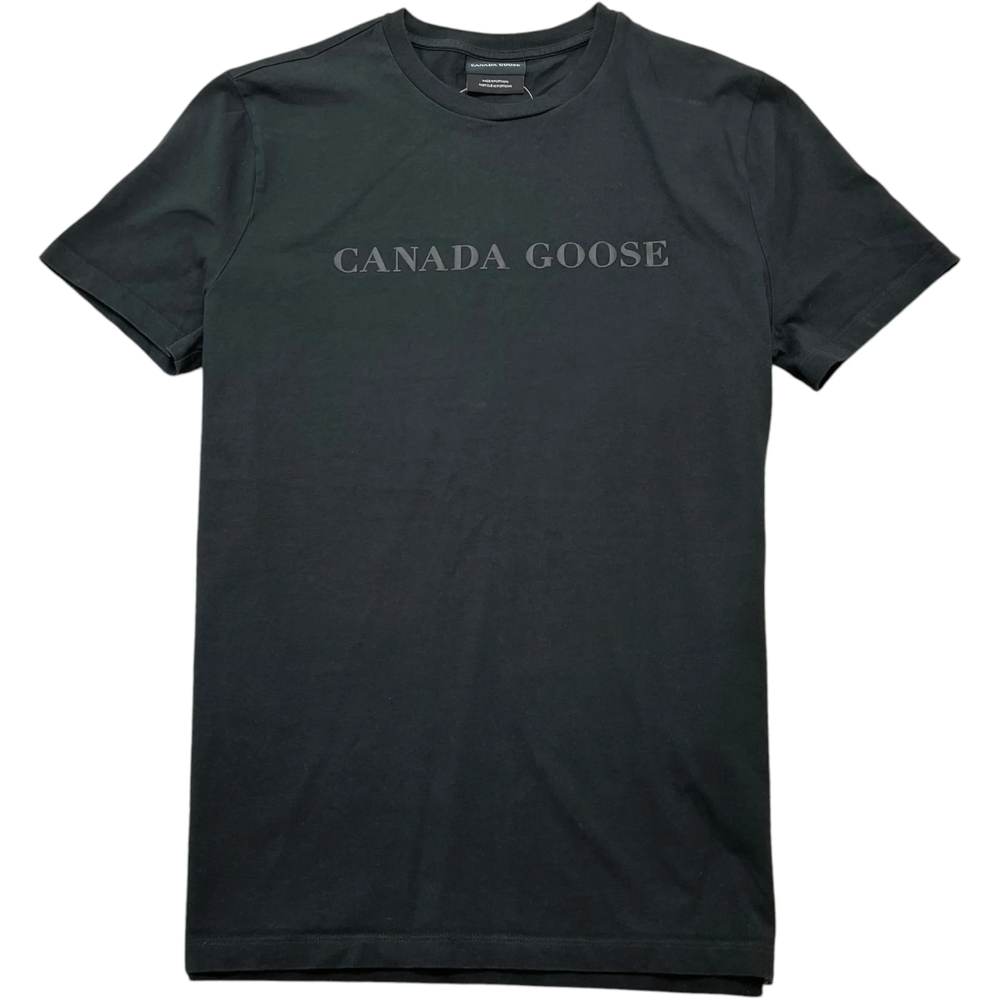 Men's Logo Print T-Shirt Black Size M