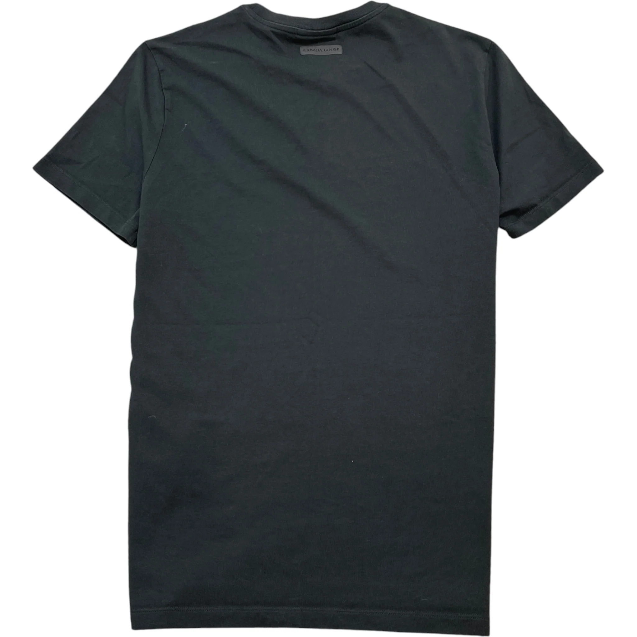 Men's Logo Print T-Shirt Black Size M - Image 2