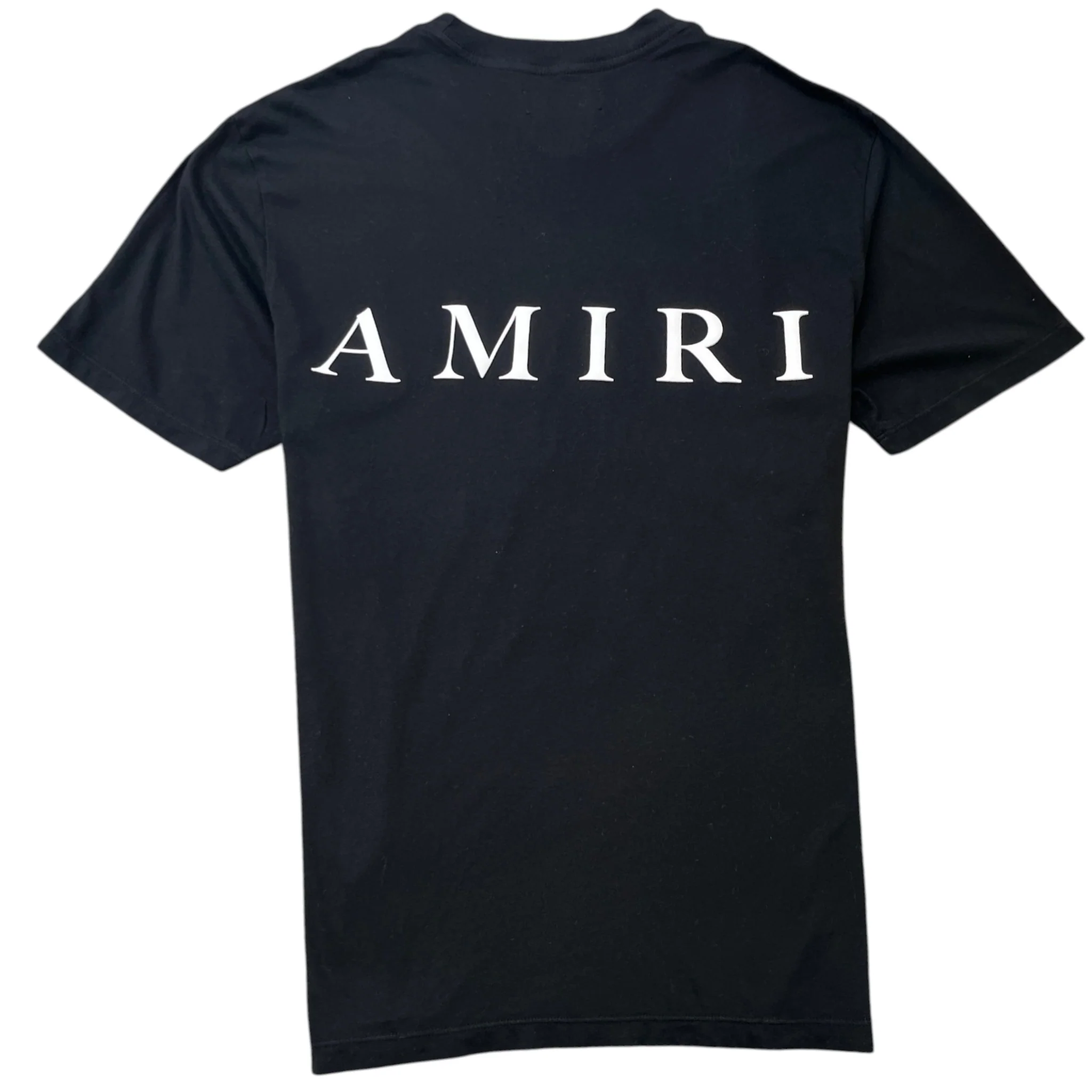Men's Logo Print T-Shirt Black Size S - Image 2