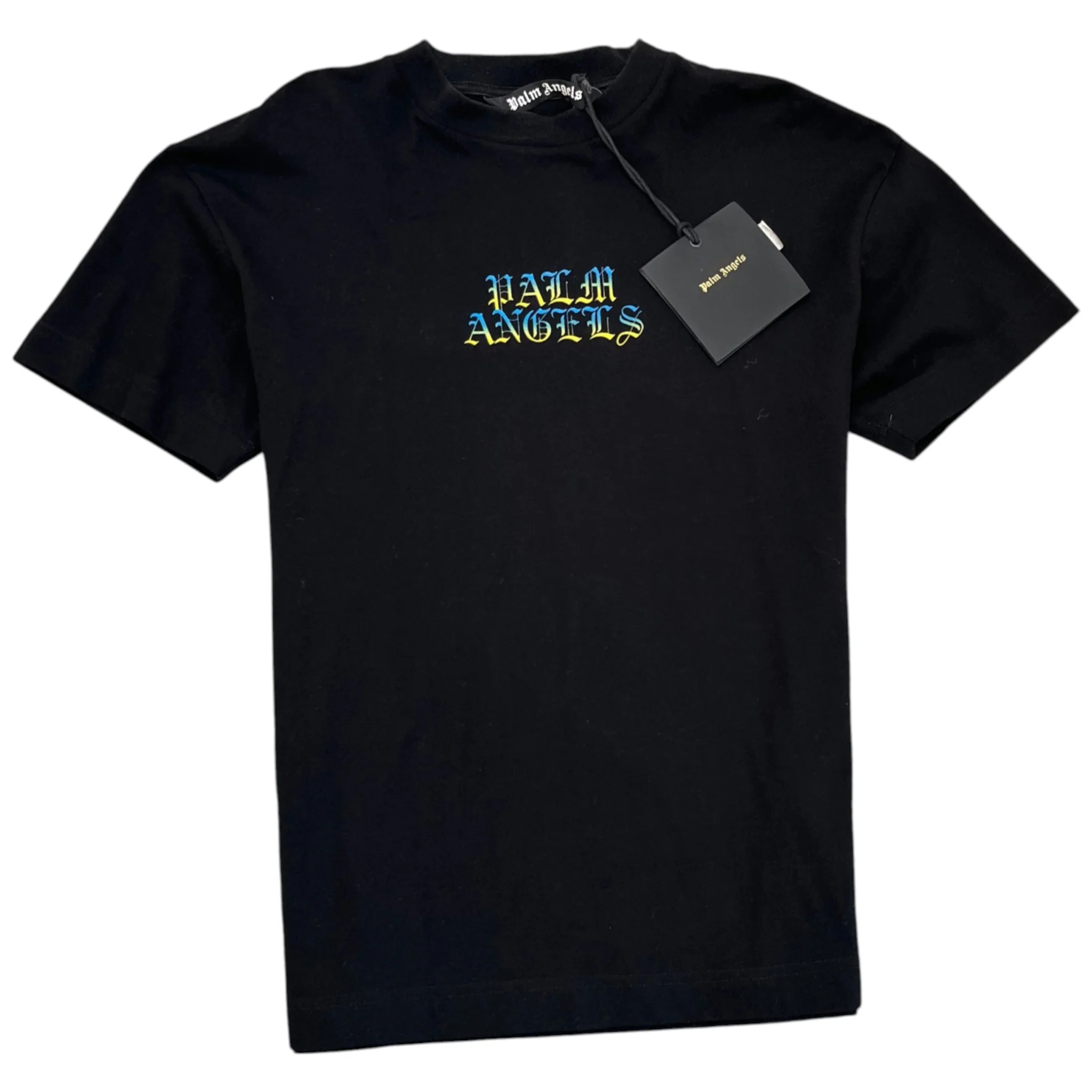Men's Logo Print T-Shirt Black Size S