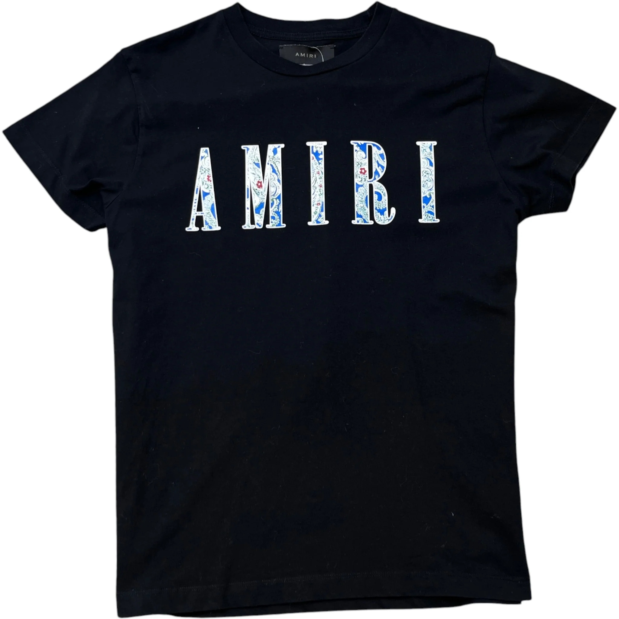 Men's Logo Print T-Shirt Black Size S