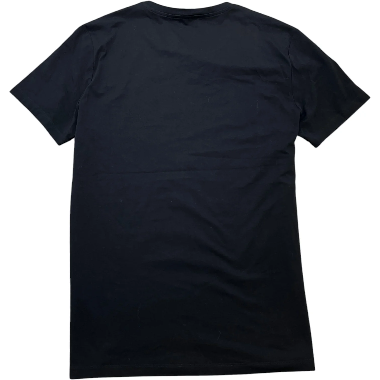 Men's Logo Print T-Shirt Black Size XL - Image 2