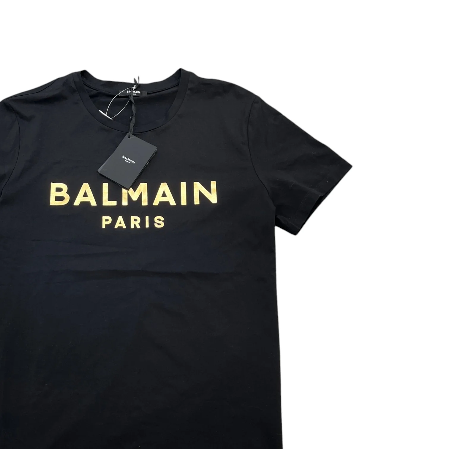 Men's Logo Print T-Shirt Black Size XL - Image 3