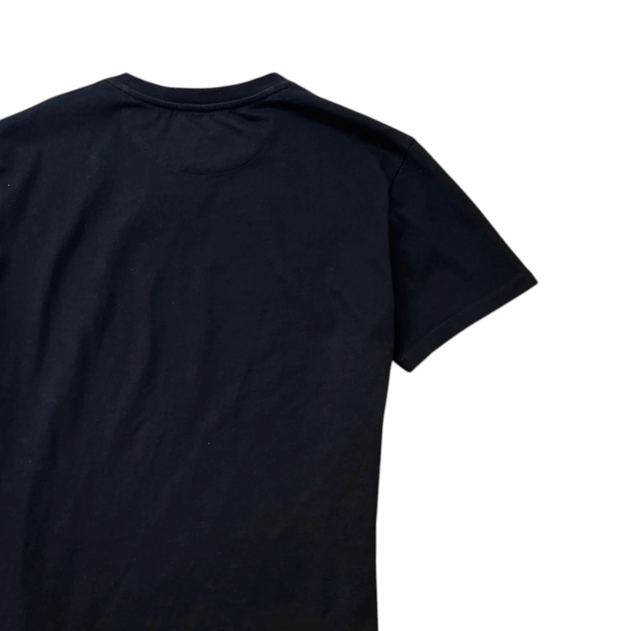 Men's Logo Print T-Shirt Black Size XS - Image 4