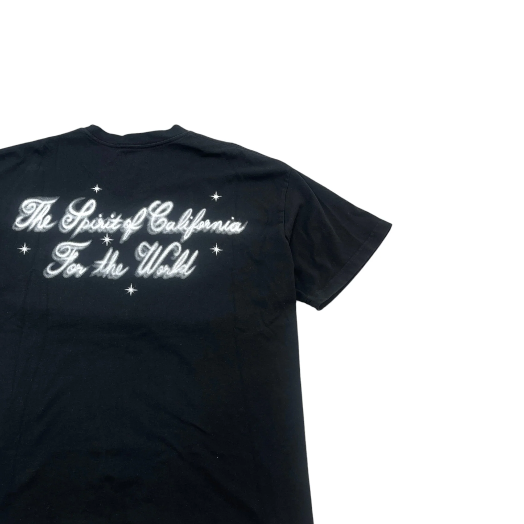 Men's Logo Print T-Shirt Black Size XXL - Image 4