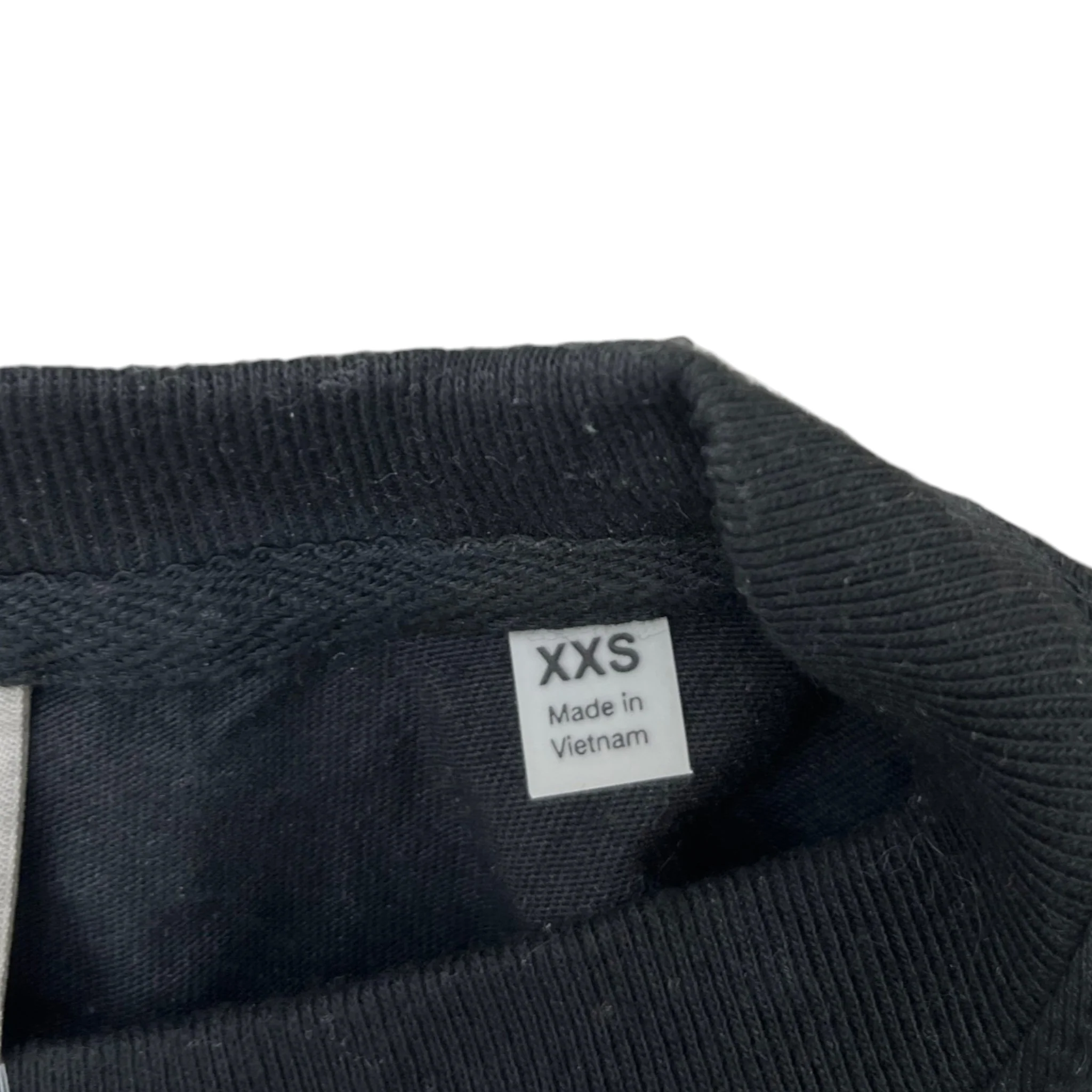 Men's Logo Print T-Shirt Black Size XXS - Image 7
