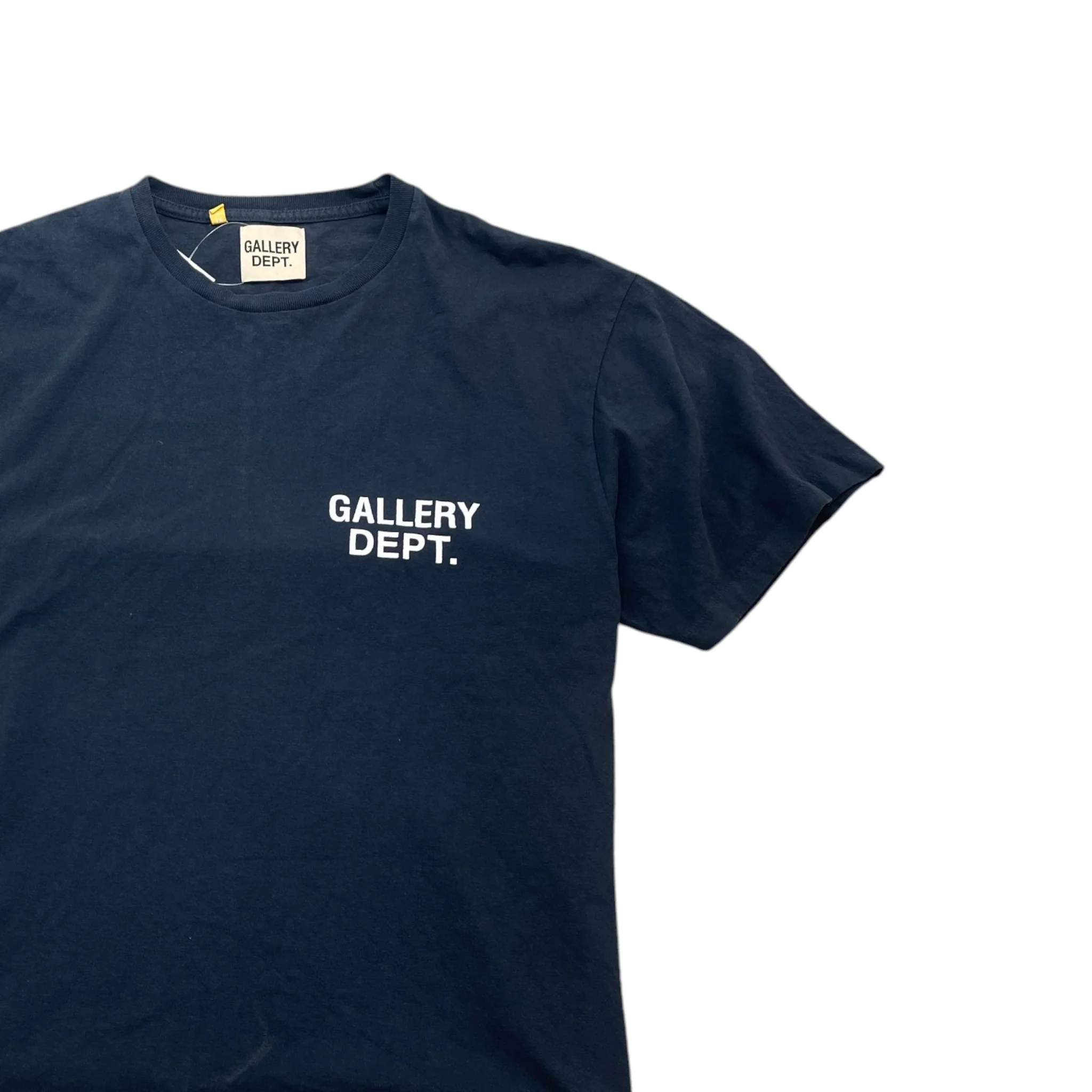 Men's Logo Print T-Shirt Blue Size XL - Image 3