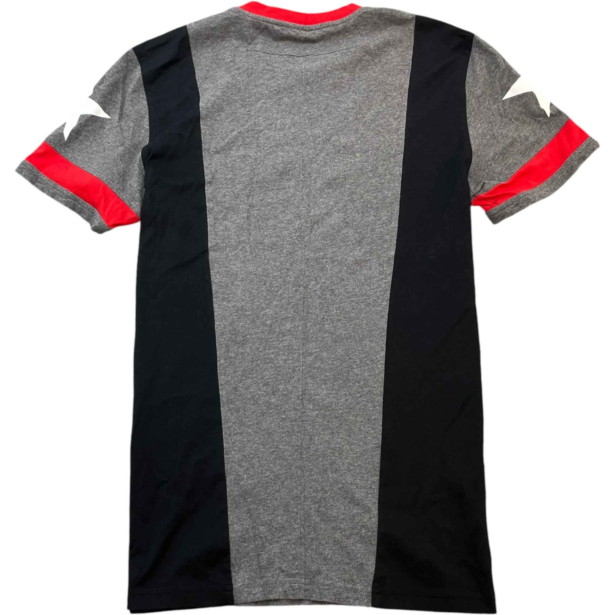 Men's Logo Print T-Shirt Grey Size S - Image 2