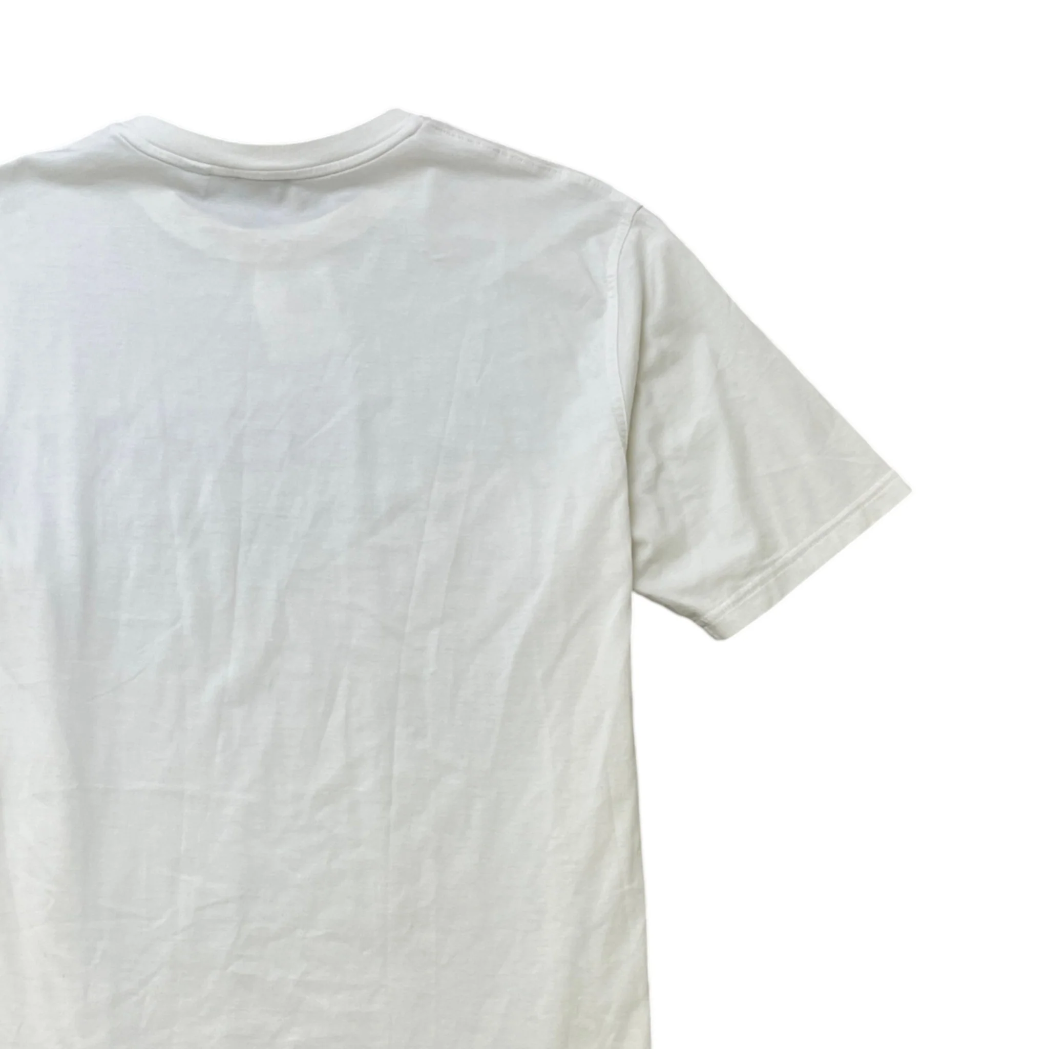 Men's Logo Print Top White Size M - Image 4