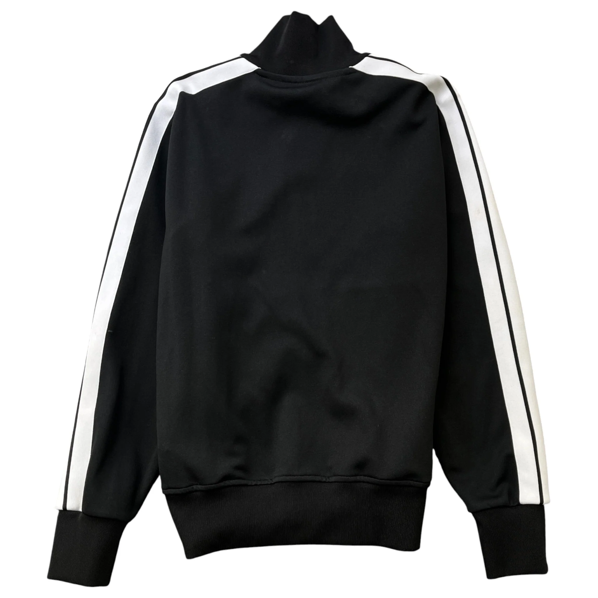 Men's Logo Print Track Jacket Black Size M - Image 2