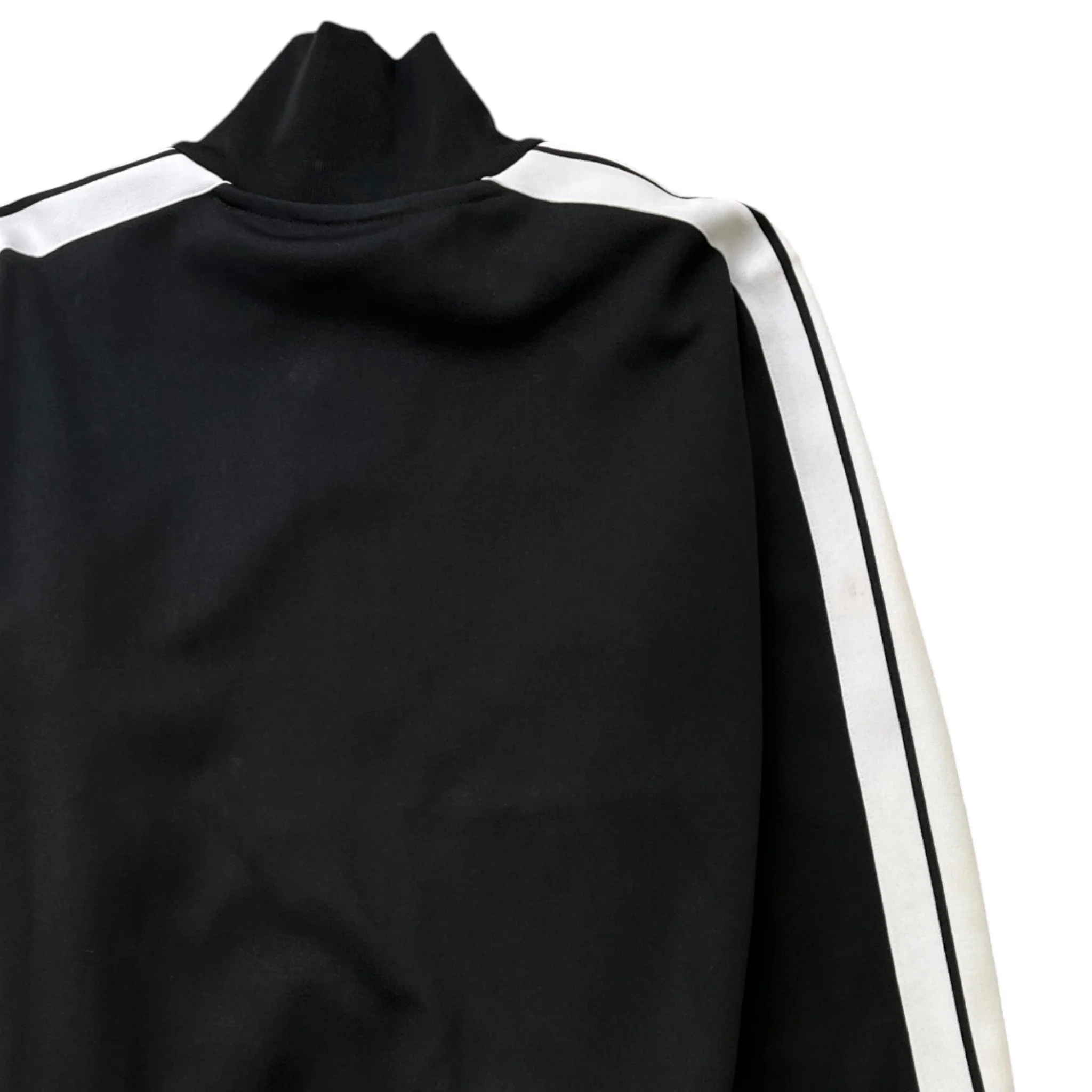 Men's Logo Print Track Jacket Black Size M - Image 4